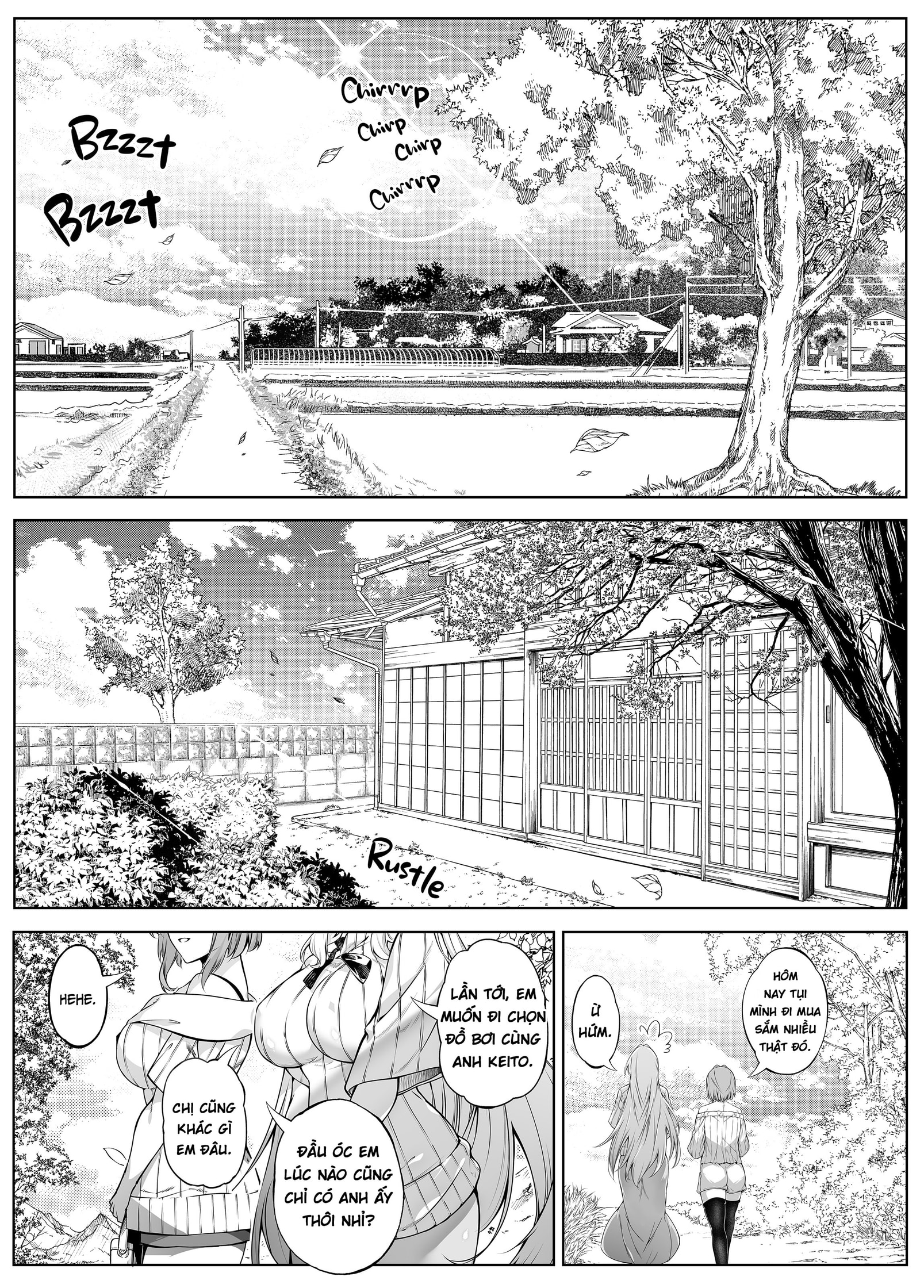 HentaiVN.net - Ảnh 45 - Natsu no Yari Naoshi -Inaka to Hanare to Bijin Shimai - Chap 5