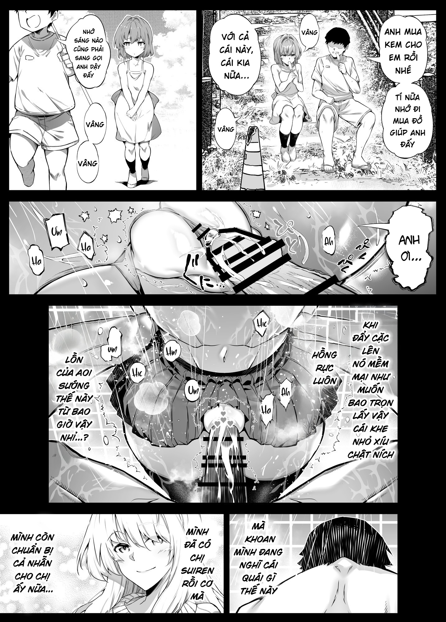 HentaiVN.net - Ảnh 74 - Natsu no Yari Naoshi -Inaka to Hanare to Bijin Shimai - Chap 6