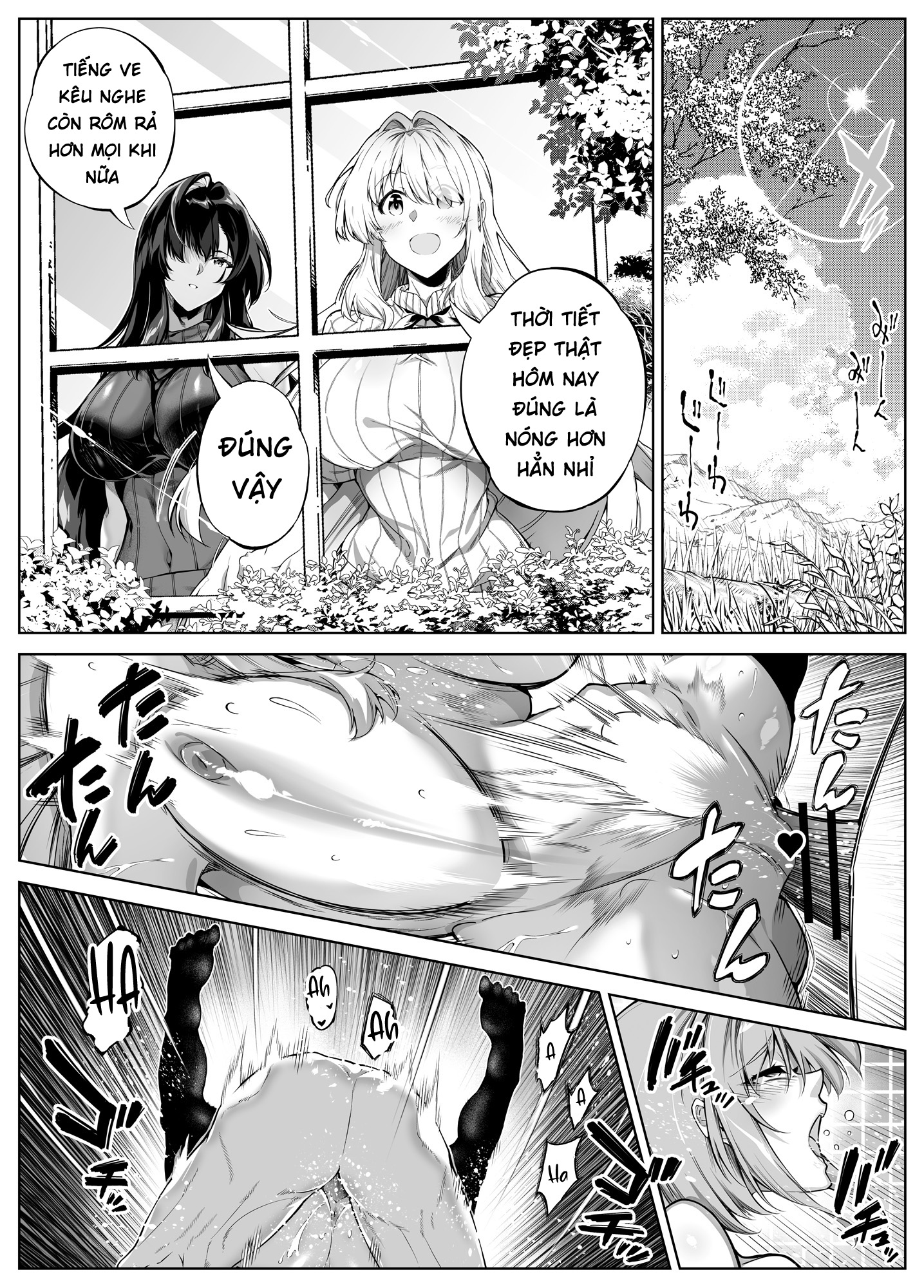 HentaiVN.net - Ảnh 85 - Natsu no Yari Naoshi -Inaka to Hanare to Bijin Shimai - Chap 6