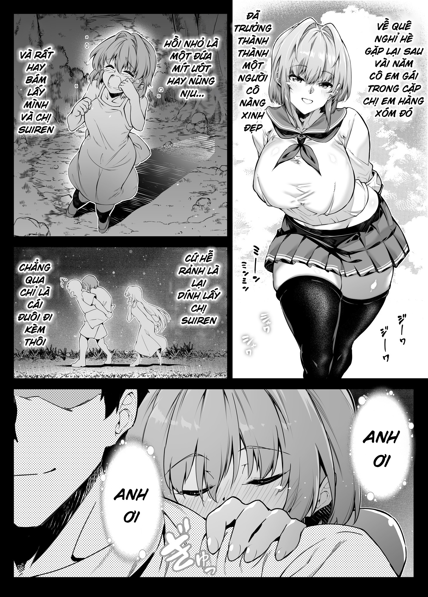 HentaiVN.net - Ảnh 87 - Natsu no Yari Naoshi -Inaka to Hanare to Bijin Shimai - Chap 6