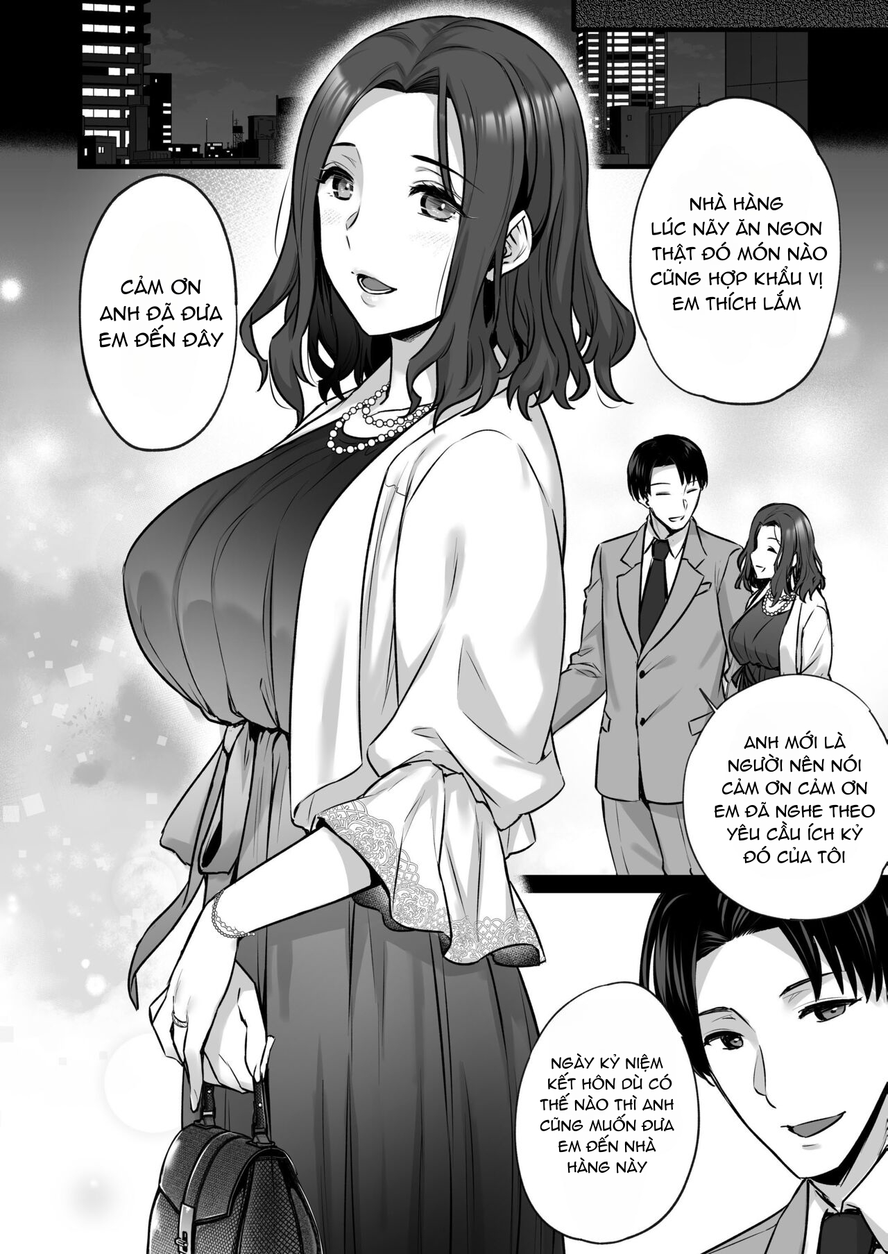 HentaiVN.net - Ảnh 5 - Tsuma no Hajimete no Otoko 3 - Chap 1