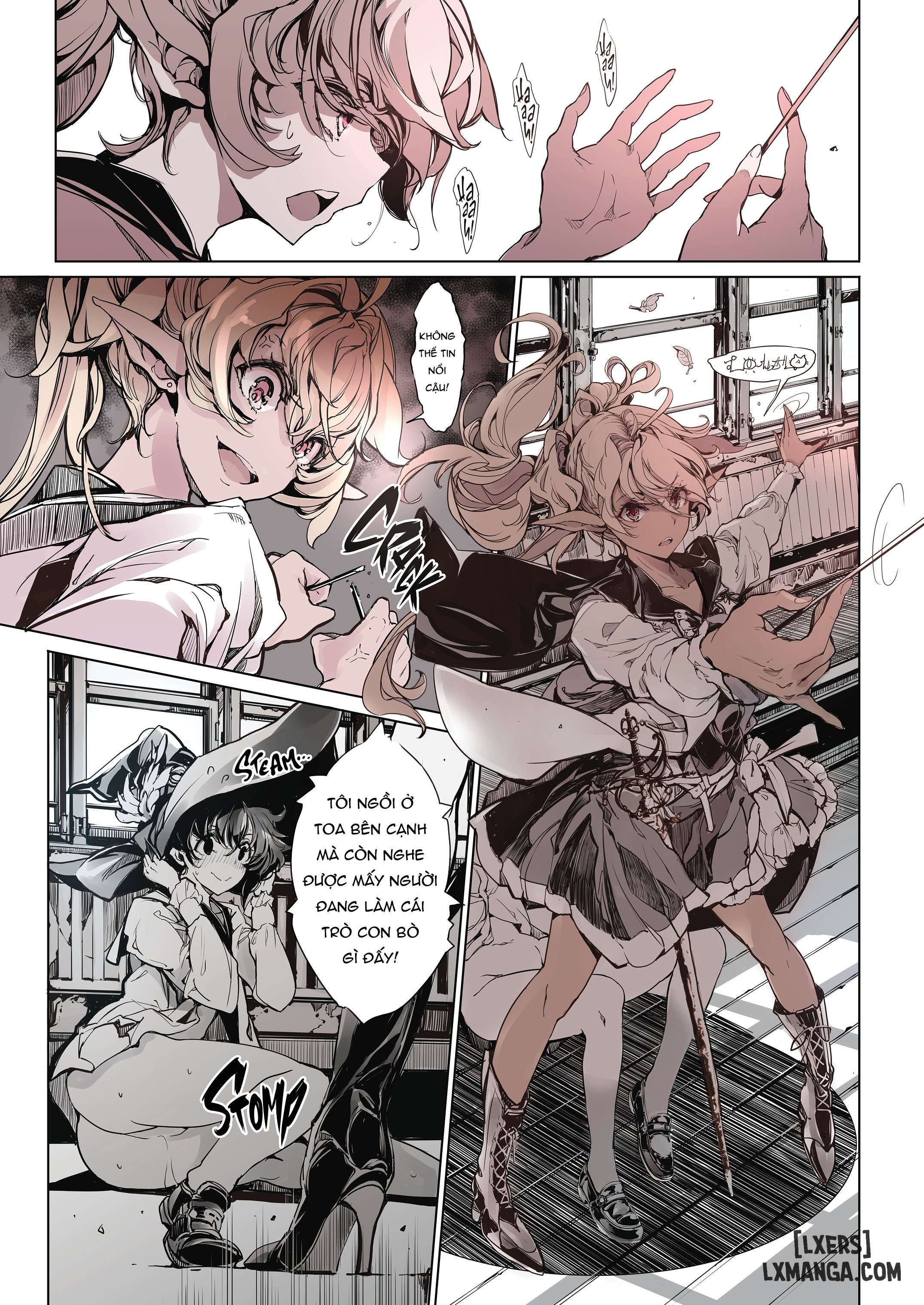 HentaiVN.net - Ảnh 28 - The Maiden Knights: Illicit Invitations - Chapter 2 END