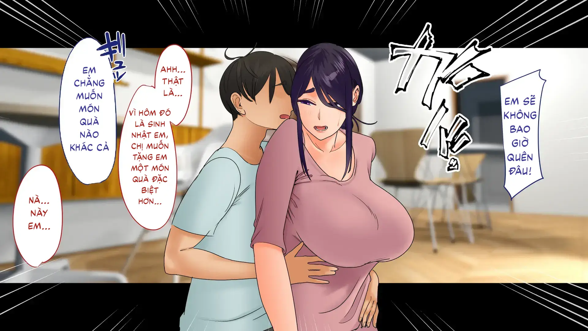 HentaiVN.net - Ảnh 33 - "...Kyou dake da yo" ~Oshi ni Yowai Isourou Saki no Onee-san to Asa made Ecchi~ - Chap 3