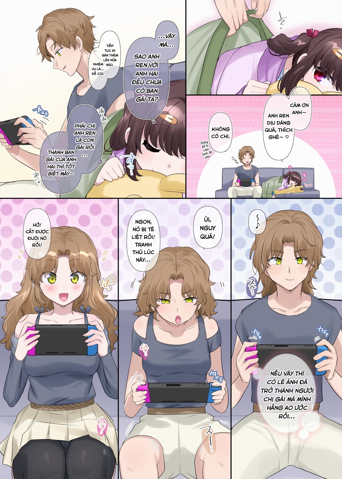 HentaiVN.net - Ảnh 3 - Ước có chị gái - Oneshot ngắn