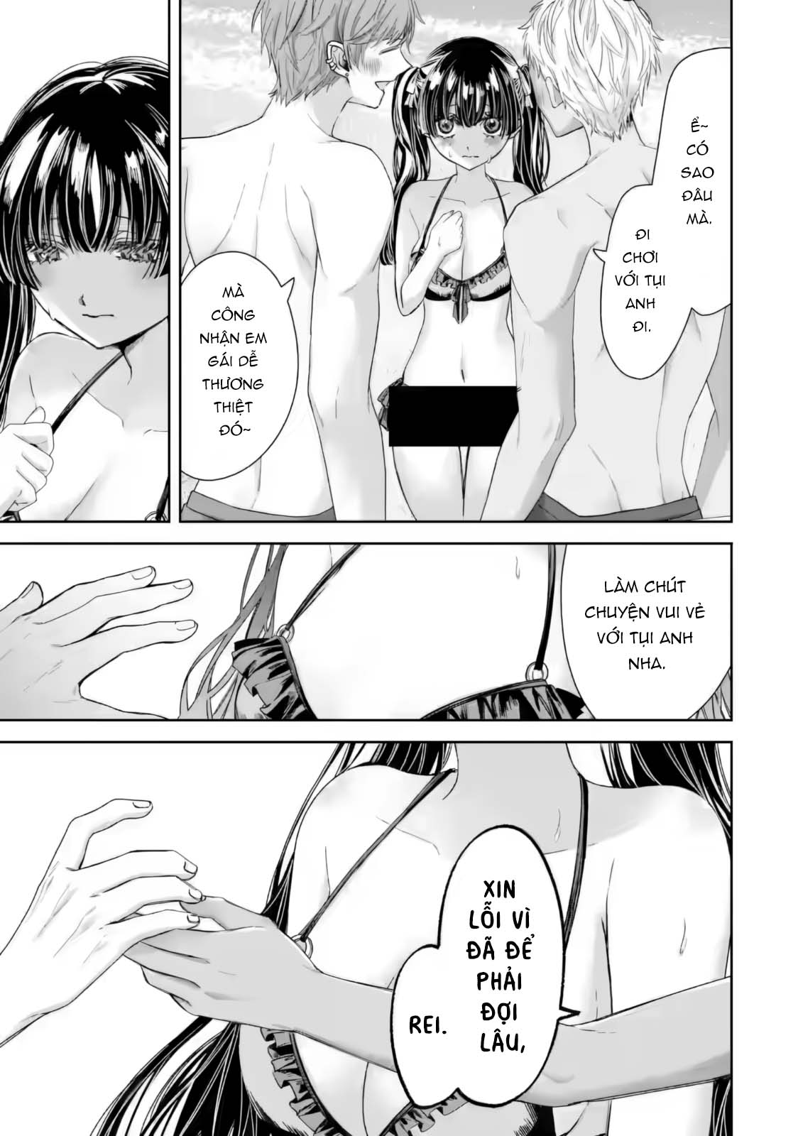 HentaiVN.net - Ảnh 11 - Chuyển sinh thành đứa con gái dâm loằn rác rưởi muốn bị NTR! - Chap 9