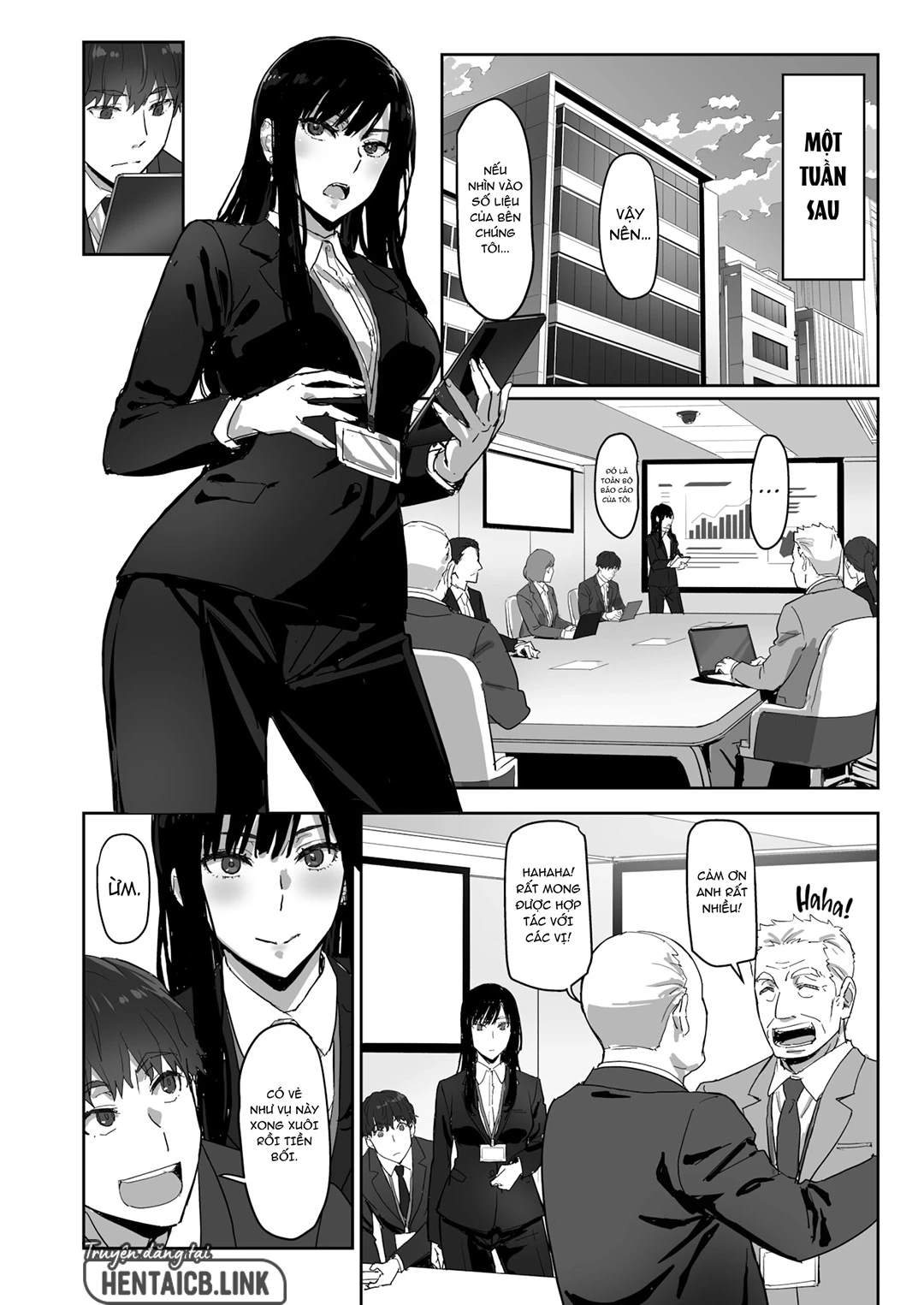 HentaiVN.net - Ảnh 13 - Tiền bối tài giỏi và cậu nhân viên mới - Oneshot