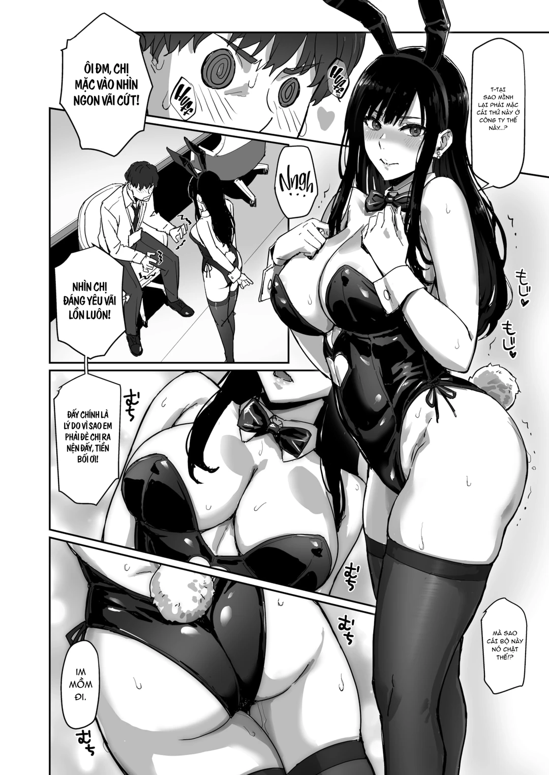 HentaiVN.net - Ảnh 18 - Tiền bối tài giỏi và cậu nhân viên mới - Oneshot