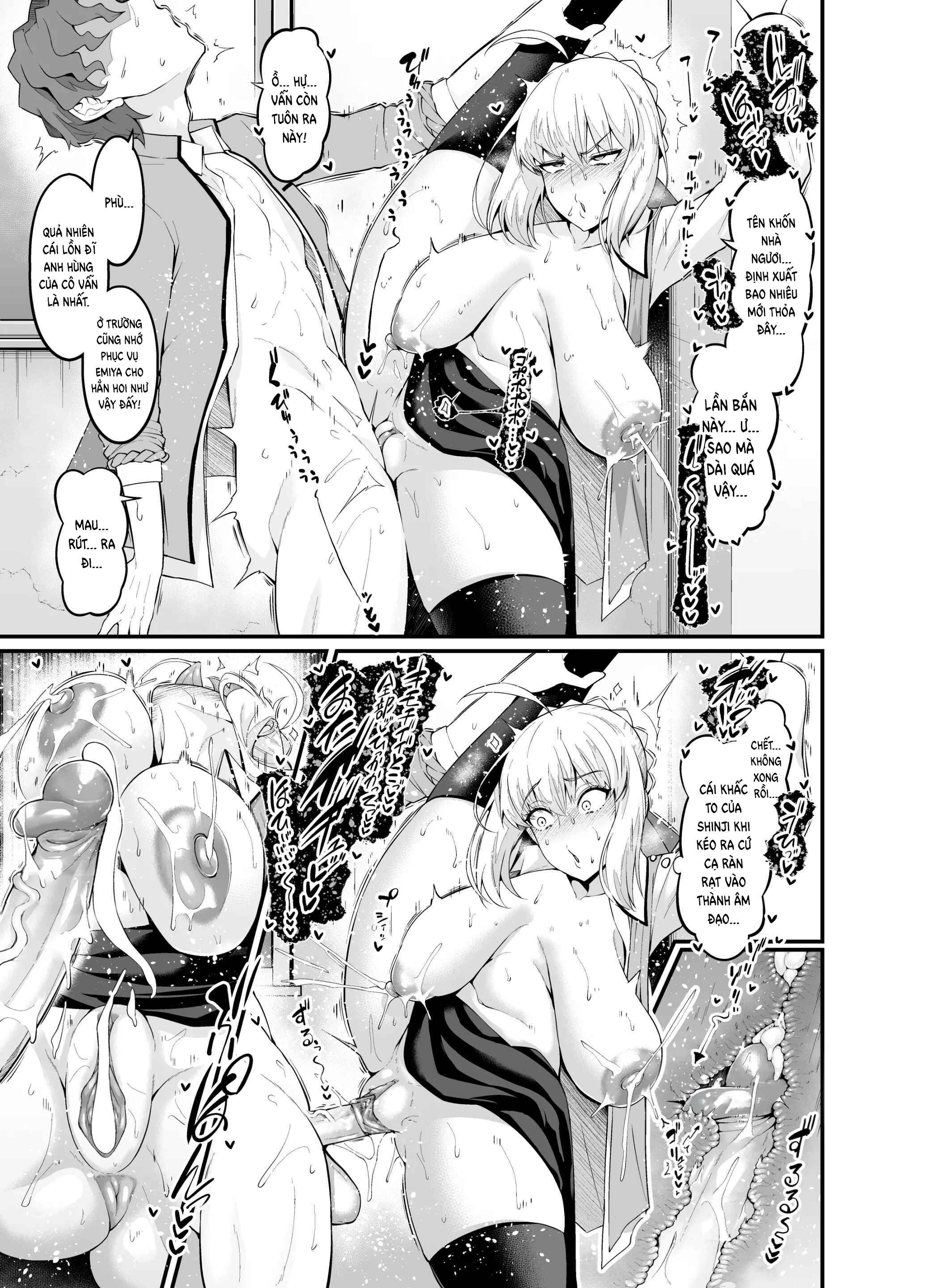 HentaiVN.net - Ảnh 74 - Saoyaku Shinji ga Saber-tachi to Yarimakuru Hon - Full