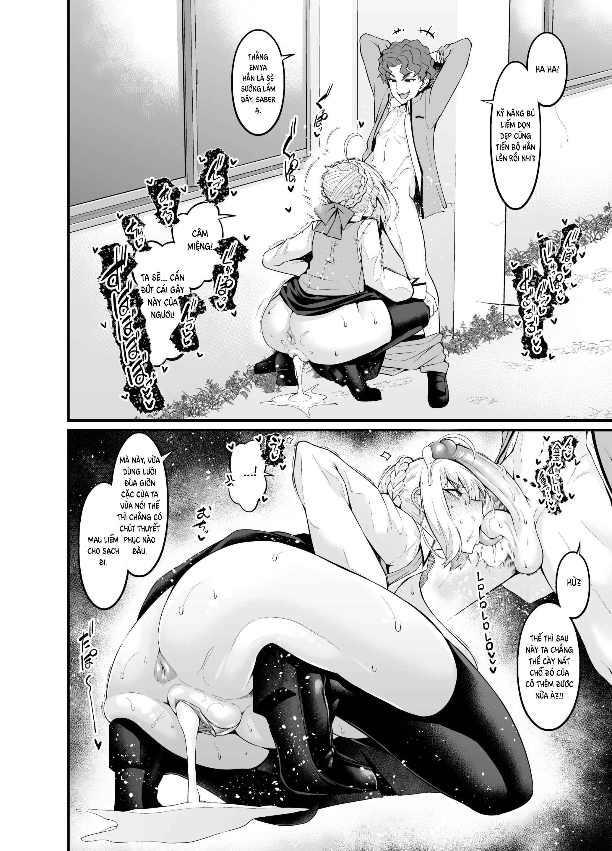 HentaiVN.net - Ảnh 75 - Saoyaku Shinji ga Saber-tachi to Yarimakuru Hon - Full