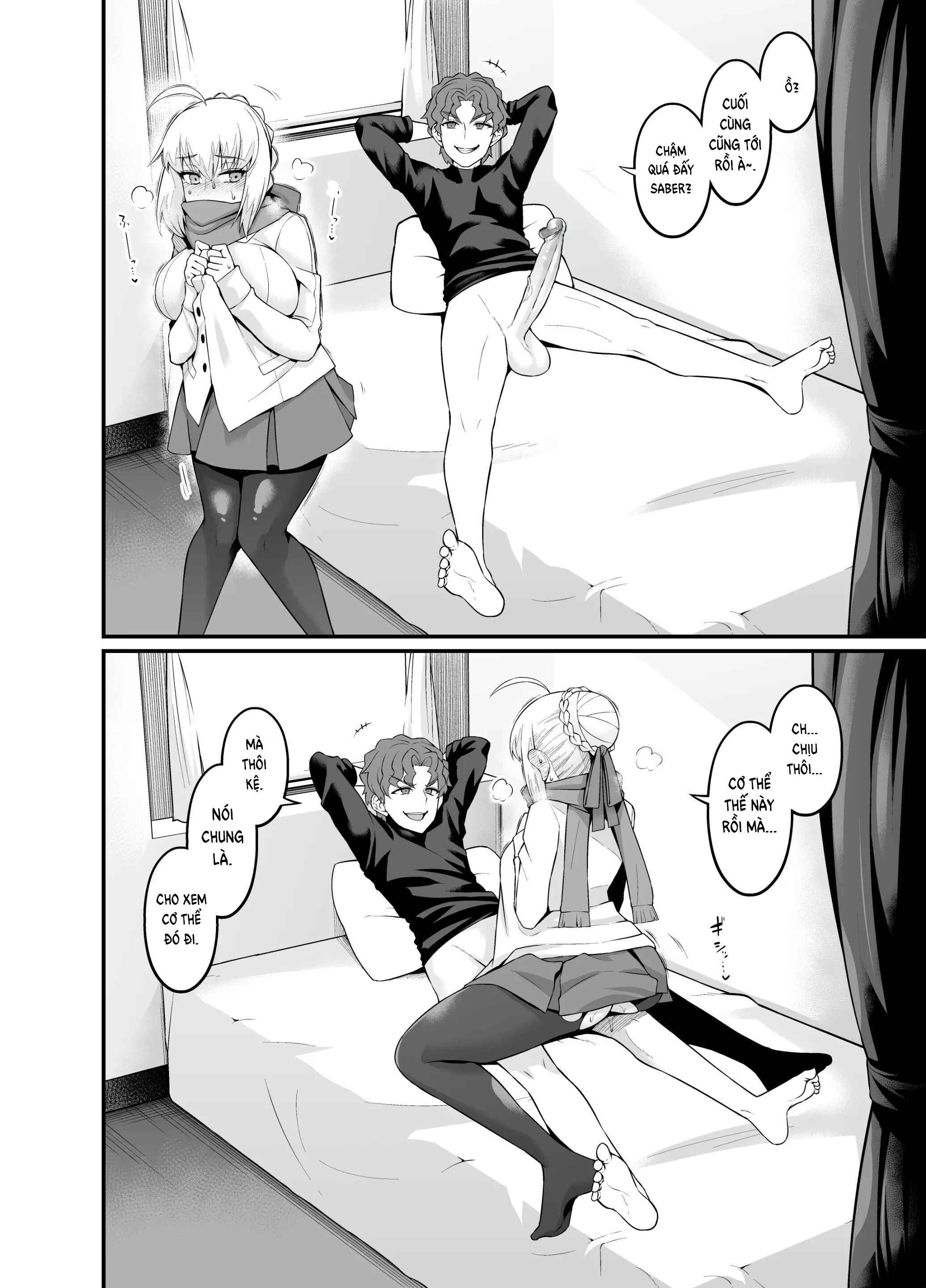 HentaiVN.net - Ảnh 97 - Saoyaku Shinji ga Saber-tachi to Yarimakuru Hon - Full
