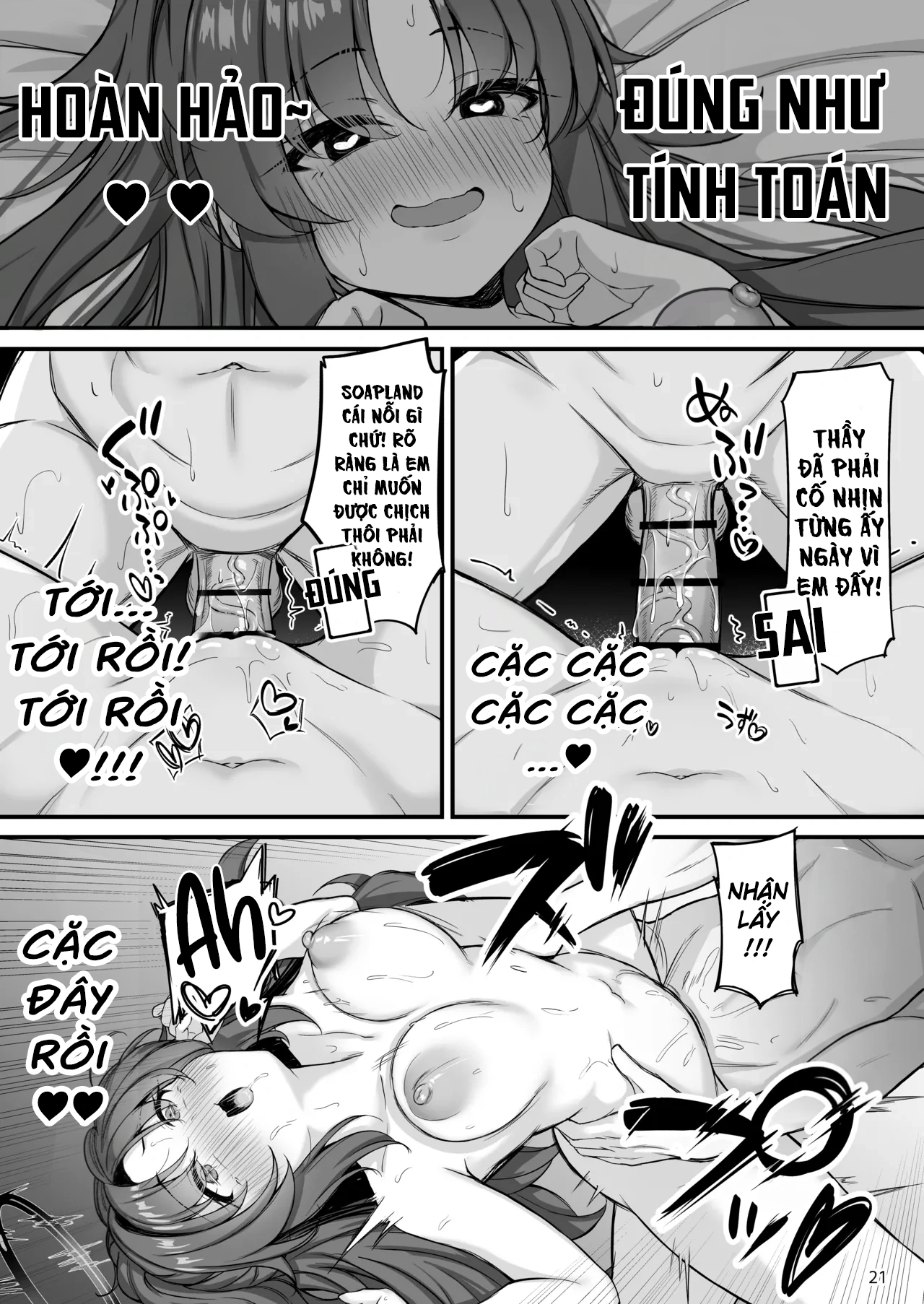 HentaiVN.net - Ảnh 21 - Yuuka-chan Soap Land - One shot khô dái