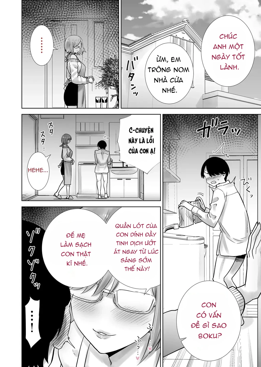 HentaiVN.net - Ảnh 14 - Tôi là đồ chơi của mẹ kế - Oneshot