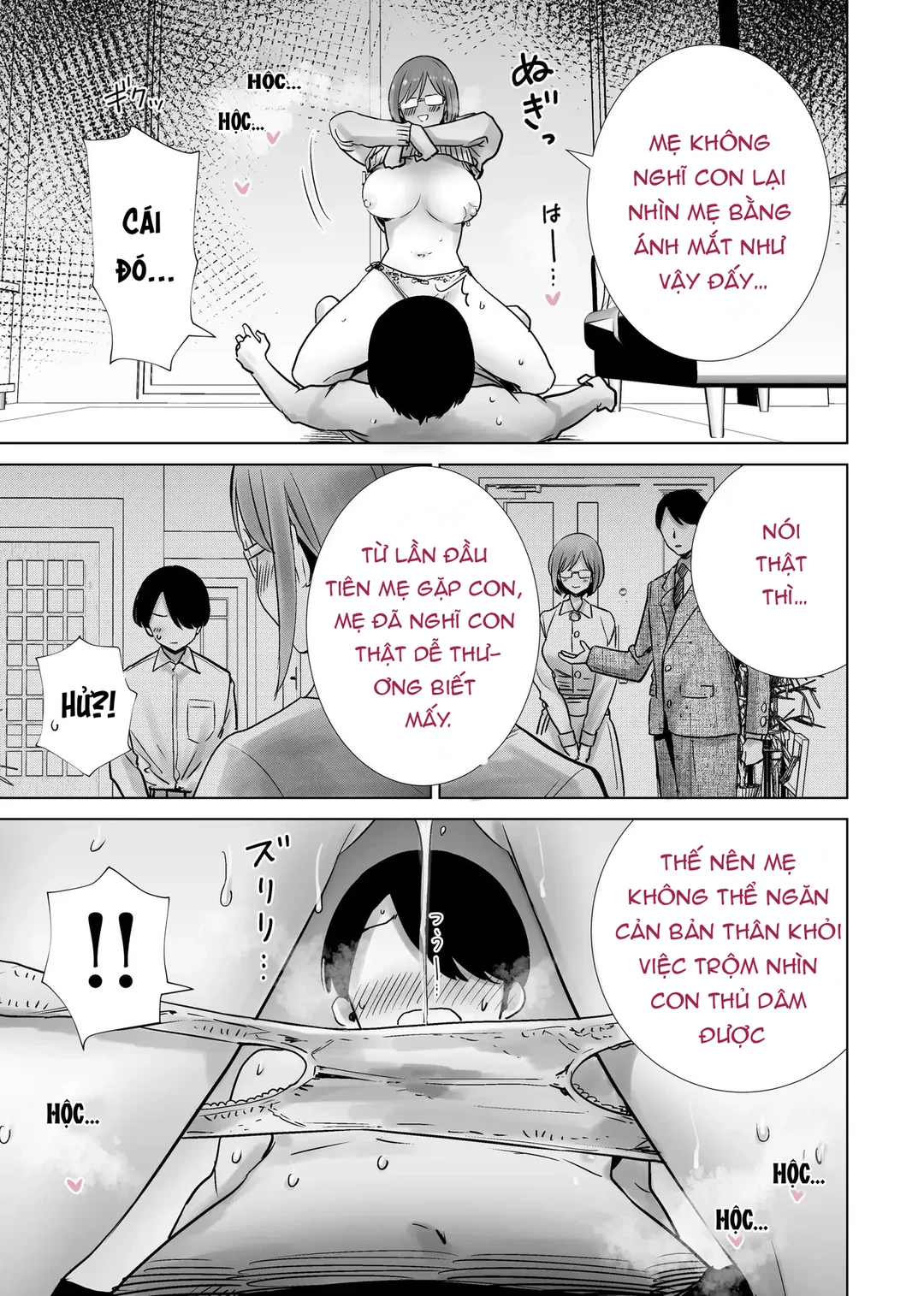 HentaiVN.net - Ảnh 21 - Tôi là đồ chơi của mẹ kế - Oneshot