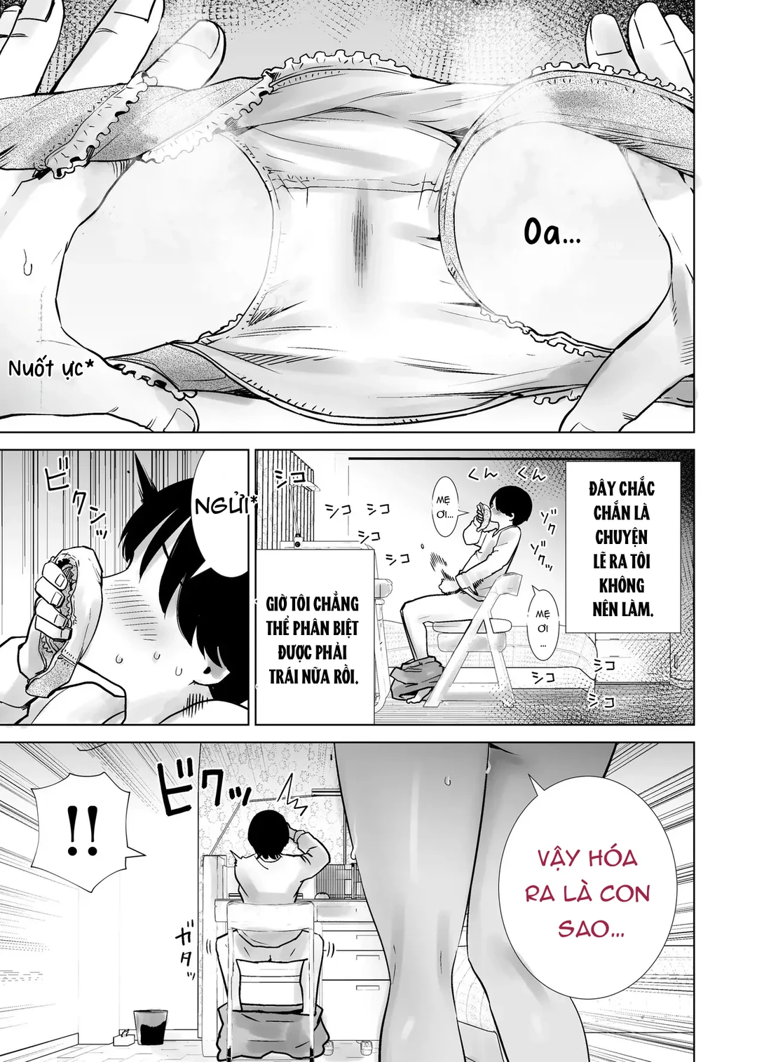 HentaiVN.net - Ảnh 5 - Tôi là đồ chơi của mẹ kế - Oneshot