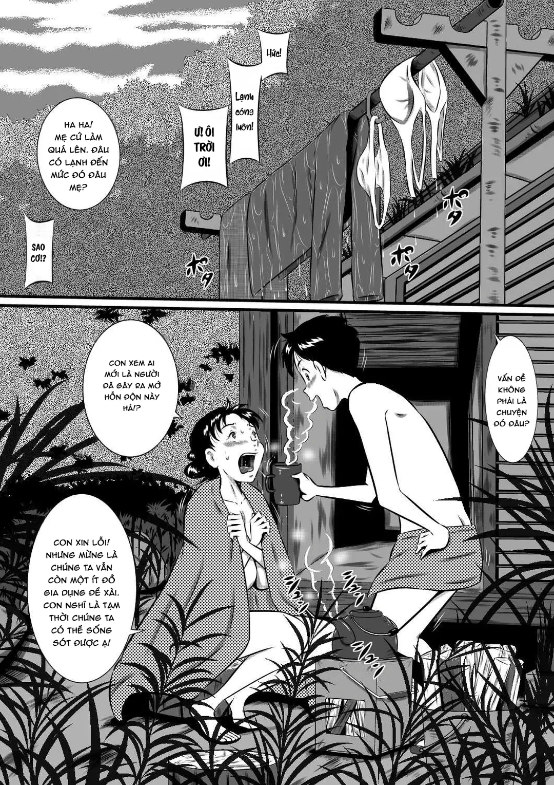 HentaiVN.net - Ảnh 5 - Mẹ con trên đảo hoang - Oneshot