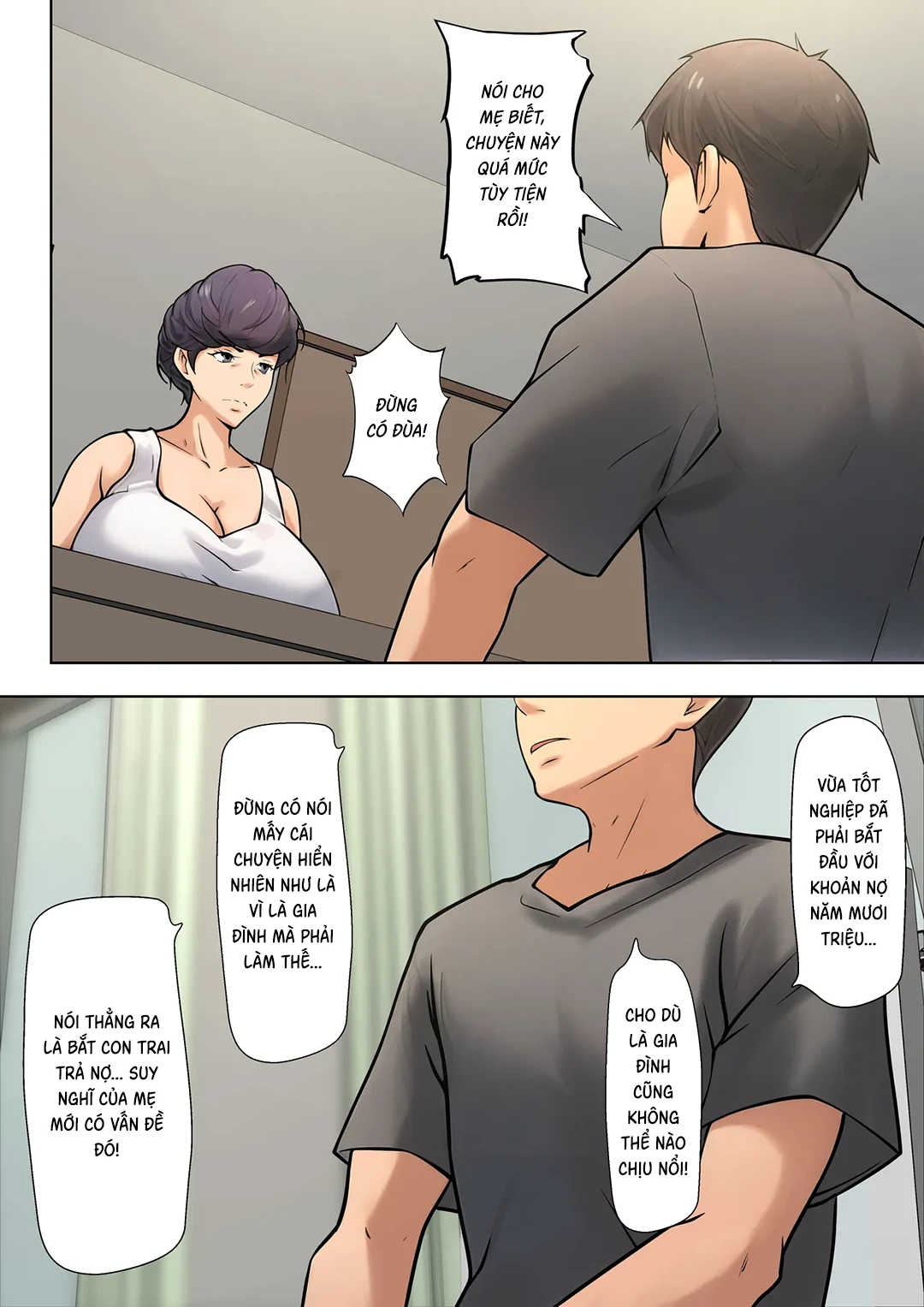 HentaiVN.net - Ảnh 13 - Không có lựa chọn nào ngoài làm tình với mẹ - Ch. 1