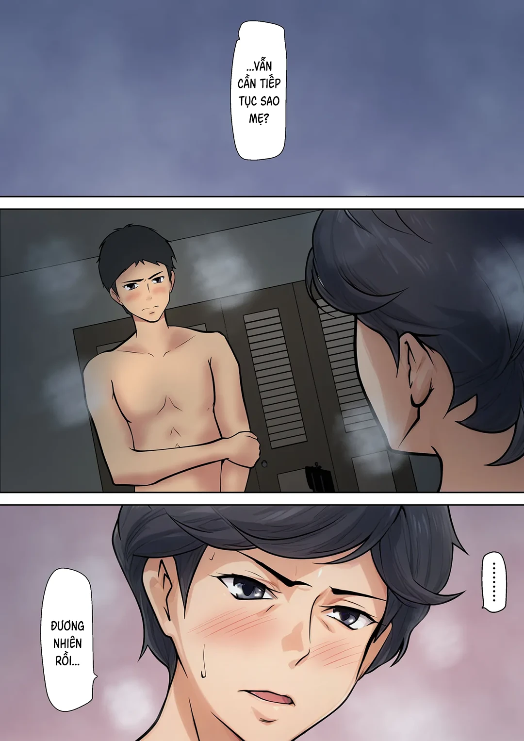HentaiVN.net - Ảnh 20 - Không có lựa chọn nào ngoài làm tình với mẹ - Ch. 2