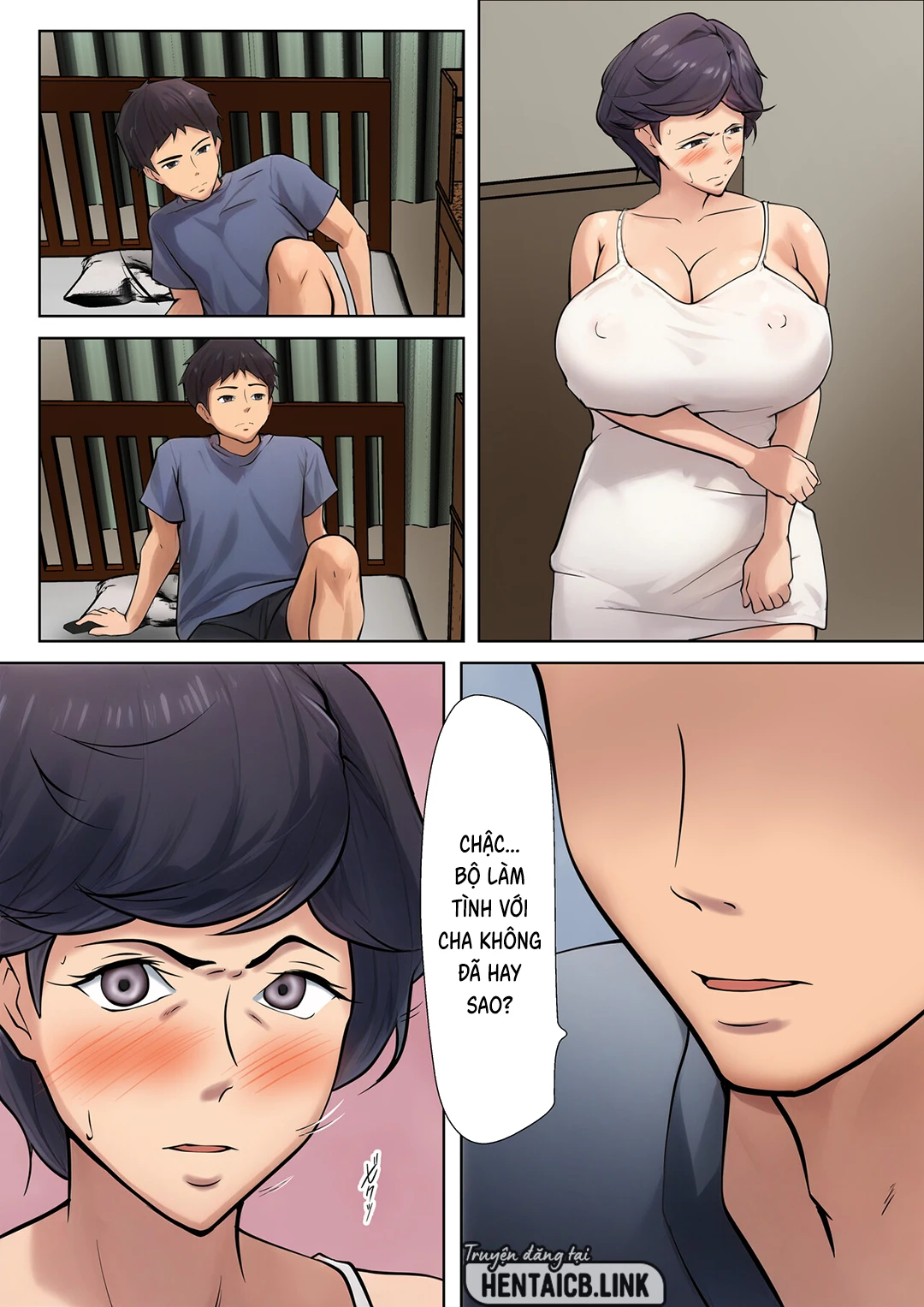 HentaiVN.net - Ảnh 16 - Không có lựa chọn nào ngoài làm tình với mẹ - Ch. 5