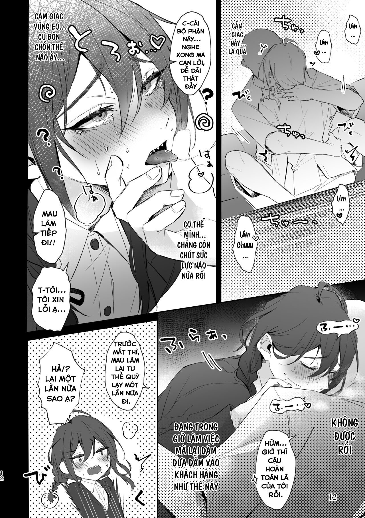 HentaiVN.net - Ảnh 12 - Dogeza & Shikkin & Soku Hame. Shutchou Shazai Gakari Ayase Mayoi no Unmei wa - Oneshot