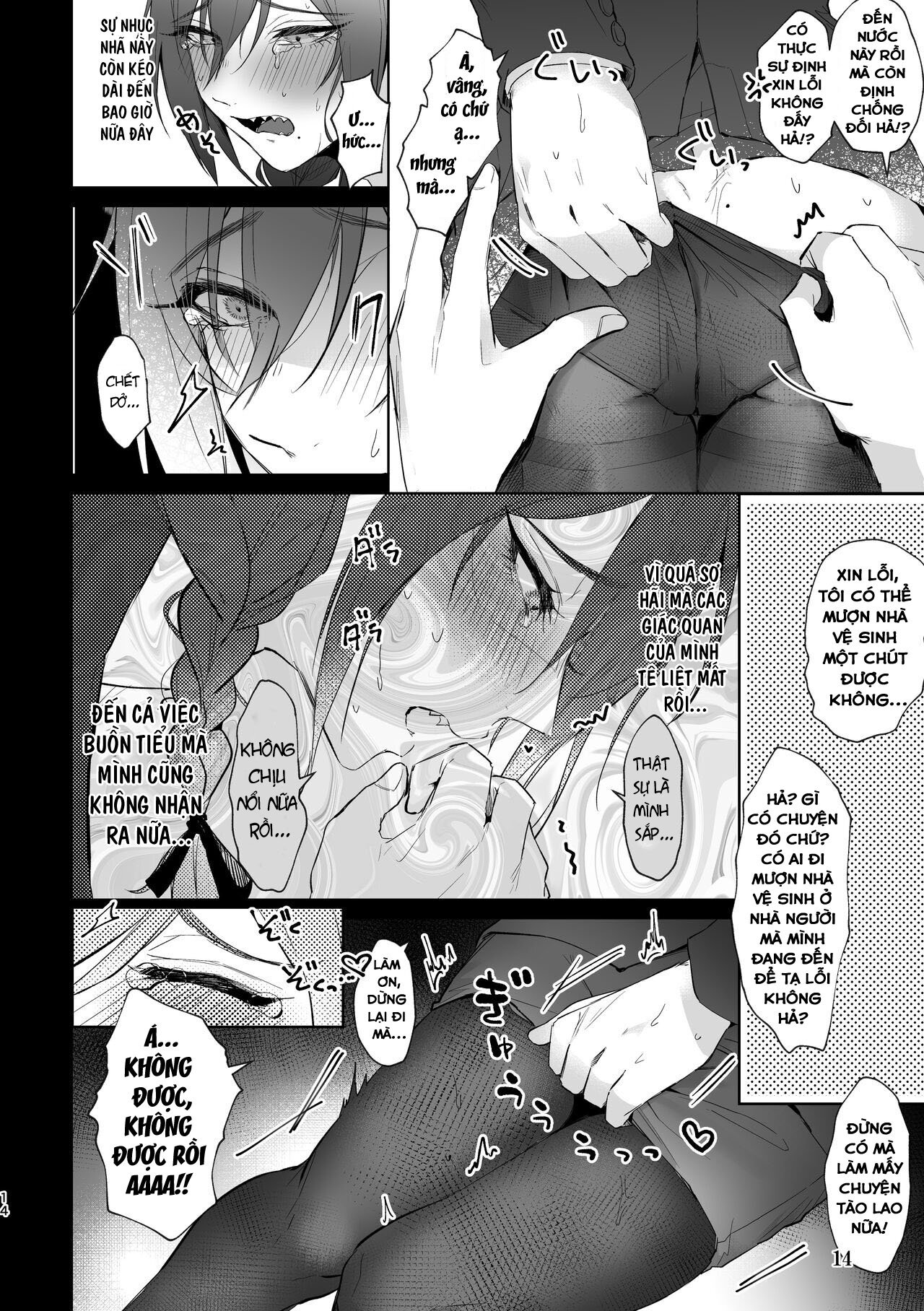 HentaiVN.net - Ảnh 14 - Dogeza & Shikkin & Soku Hame. Shutchou Shazai Gakari Ayase Mayoi no Unmei wa - Oneshot