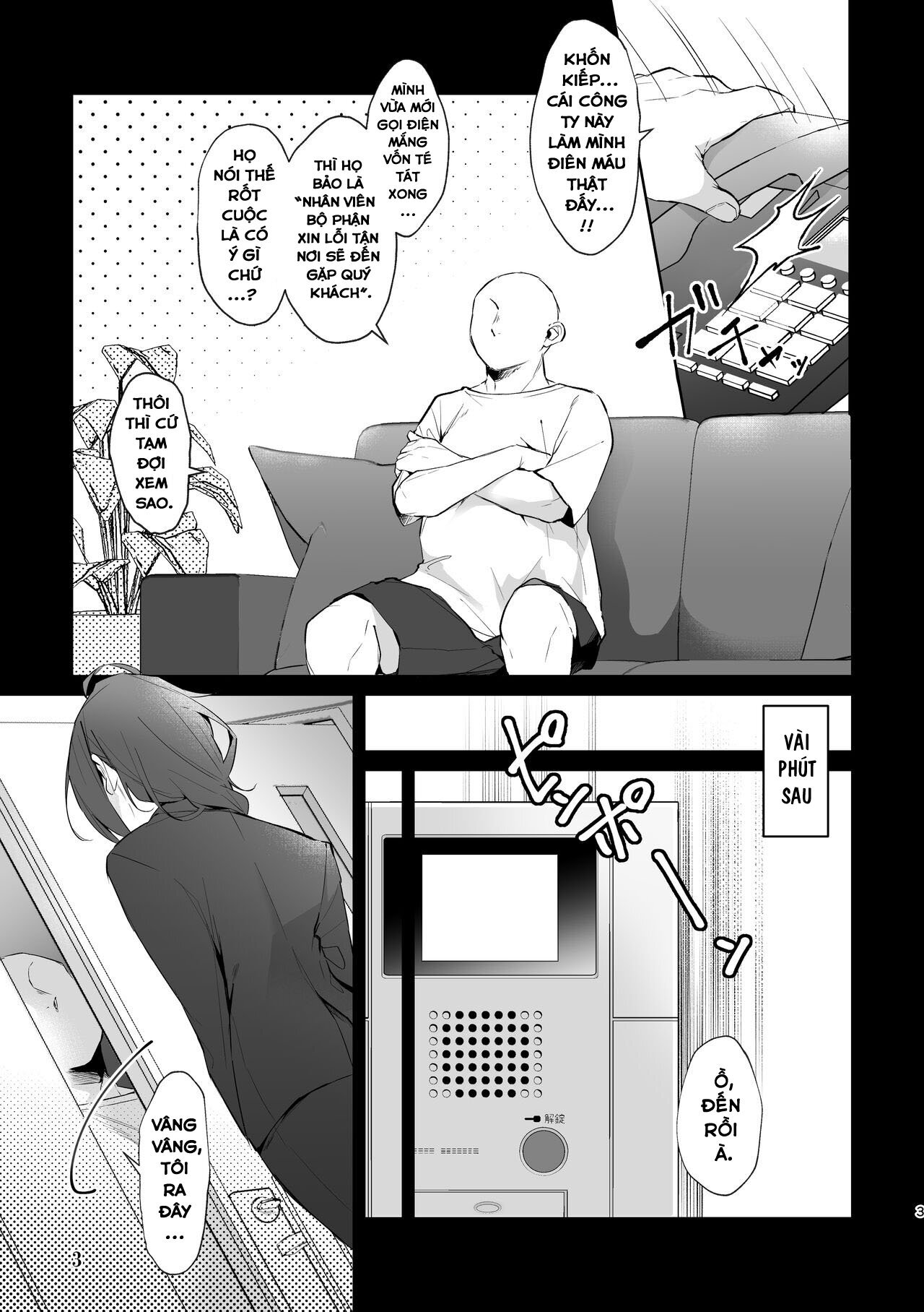 HentaiVN.net - Ảnh 3 - Dogeza & Shikkin & Soku Hame. Shutchou Shazai Gakari Ayase Mayoi no Unmei wa - Oneshot
