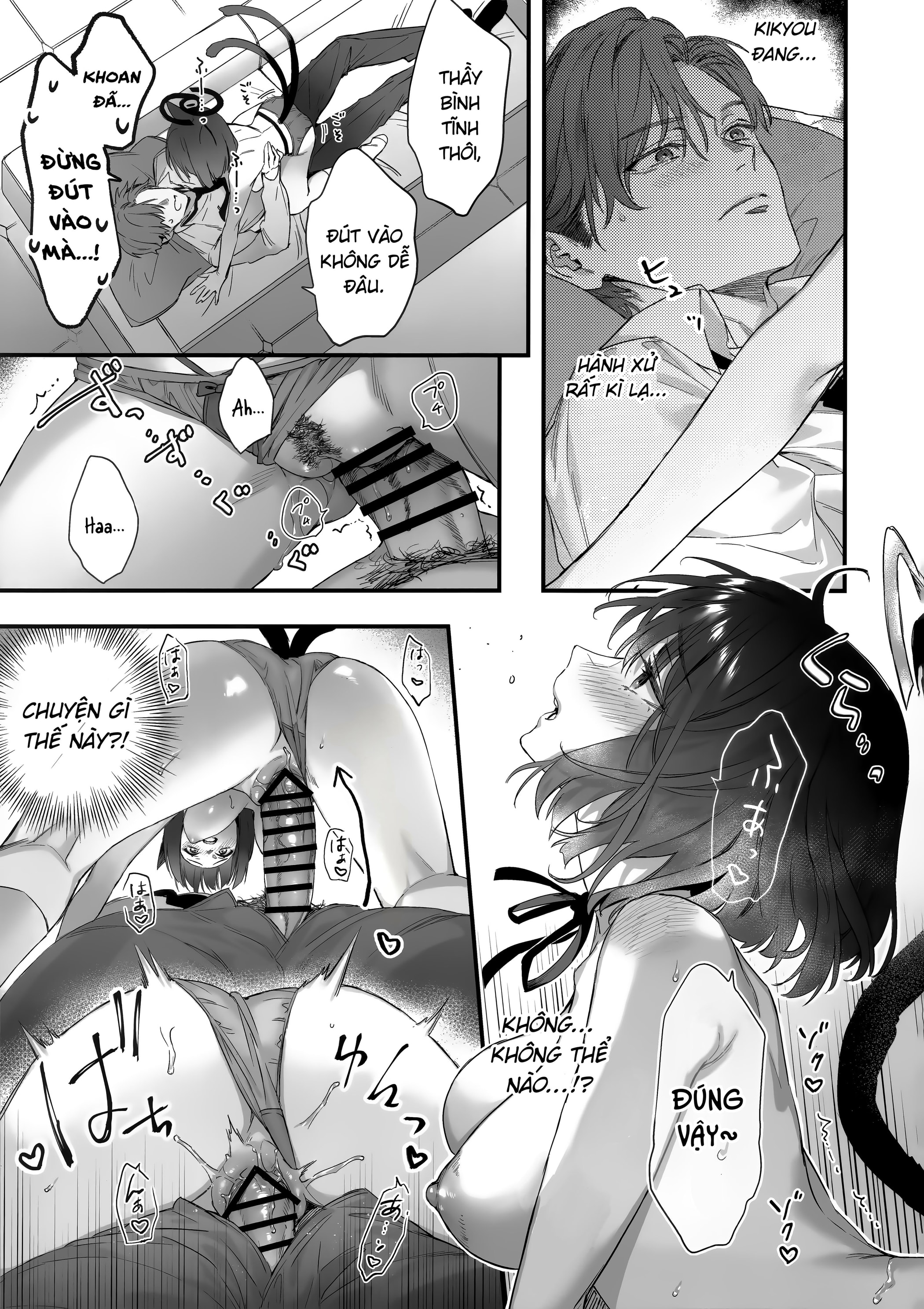 HentaiVN.net - Ảnh 10 - Chống lại dục vọng - Oneshot
