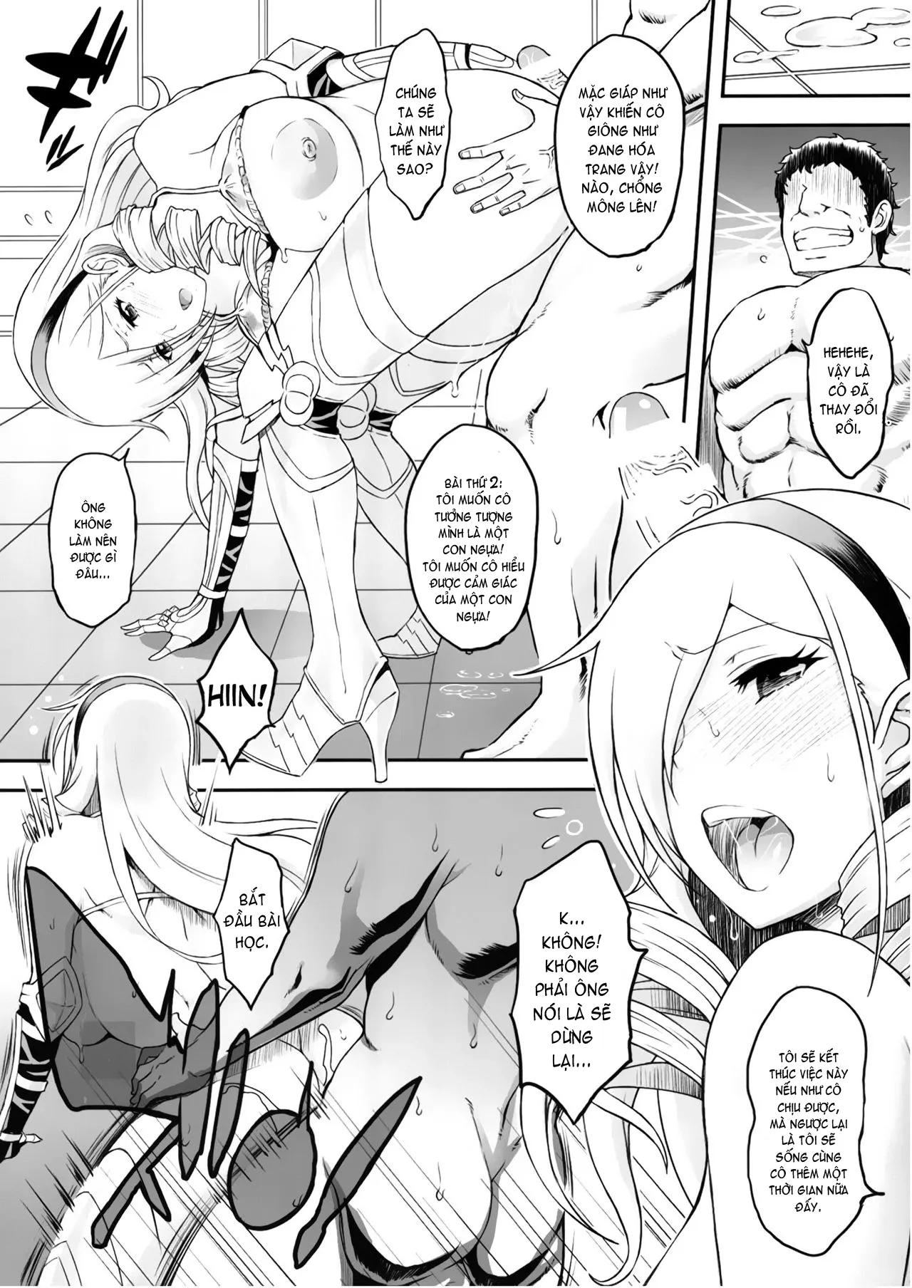 HentaiVN.net - Ảnh 17 - High Class Female Knight [Kouki naru Onna Kishi-sama; 高貴なる女騎士様] - Chap 1