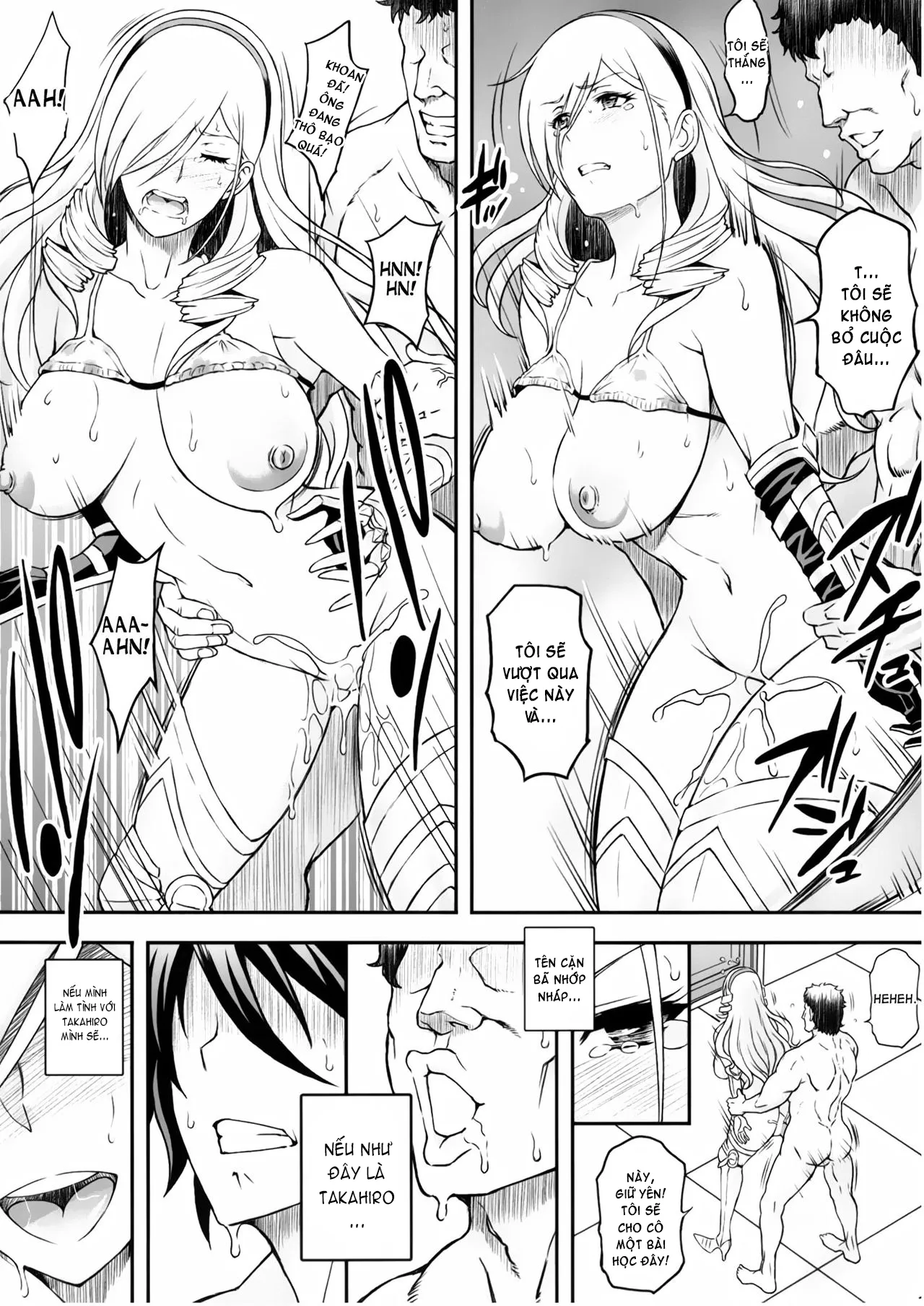 HentaiVN.net - Ảnh 19 - High Class Female Knight [Kouki naru Onna Kishi-sama; 高貴なる女騎士様] - Chap 1