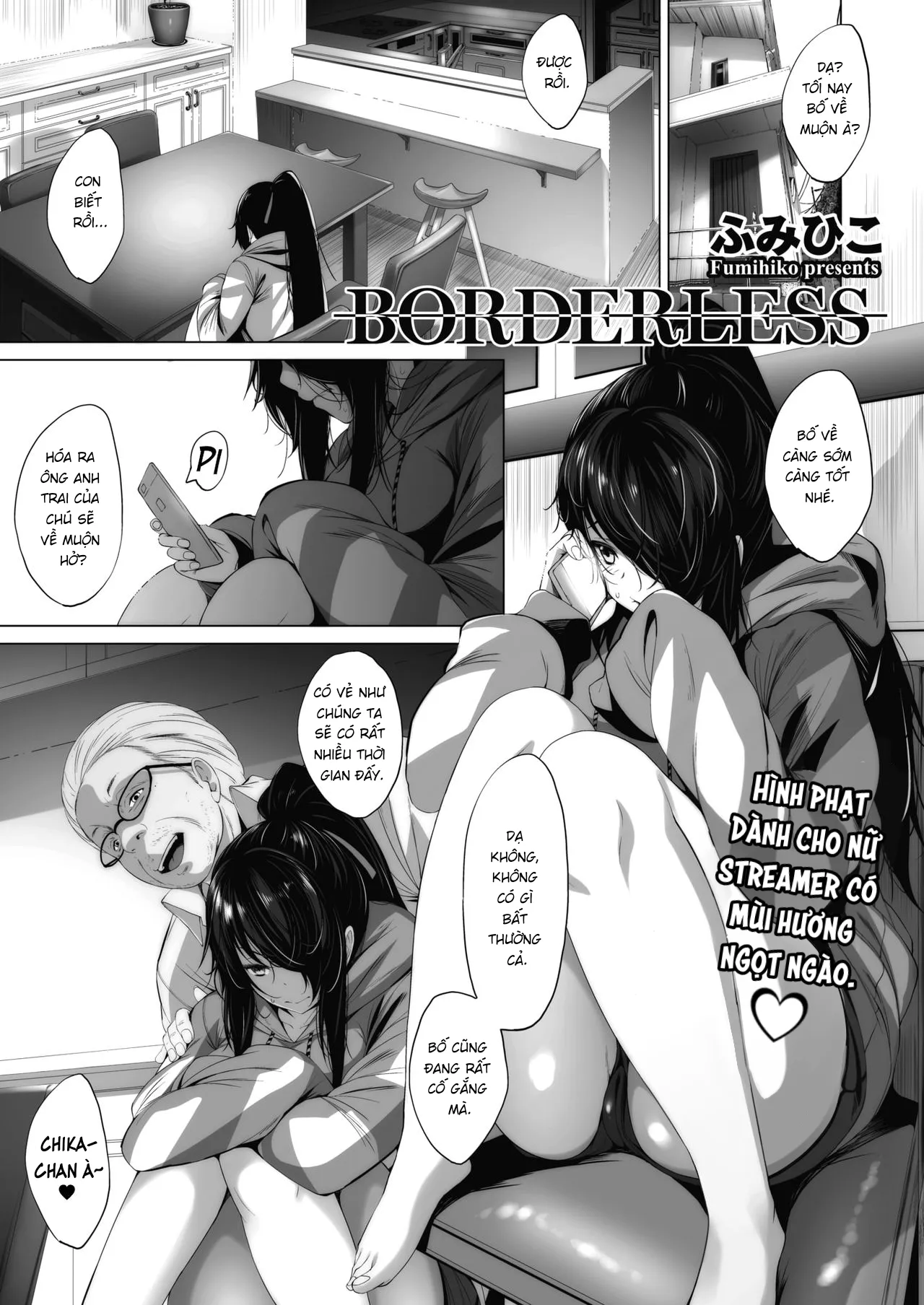 HentaiVN.net - Ảnh 3 - Địt banh lồn đứa cháu dâm đãng [BORDERLESS] - Oneshot