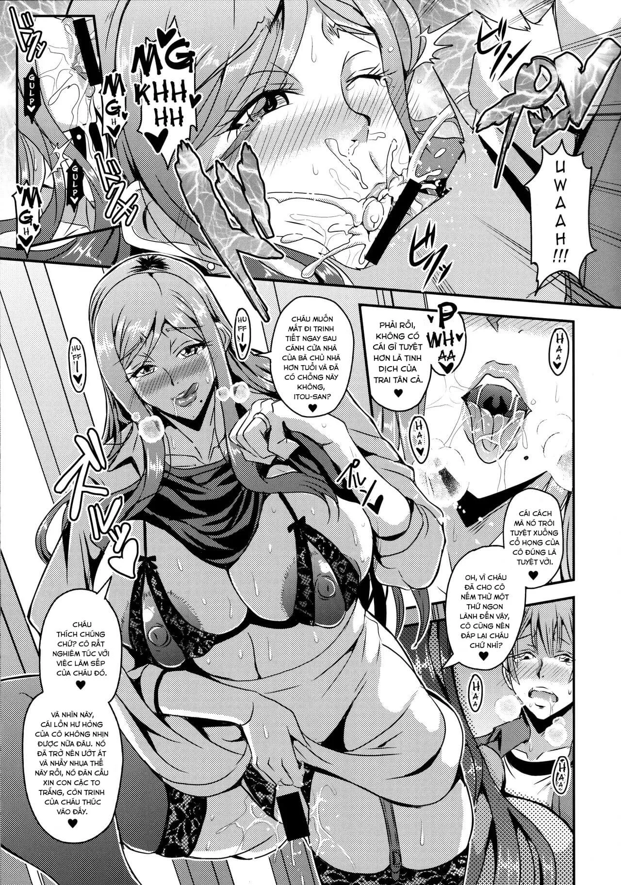 HentaiVN.net - Ảnh 10 - Cô nội trợ nhà bên là succubus [Oku-sama wa Succubus] - Oneshot