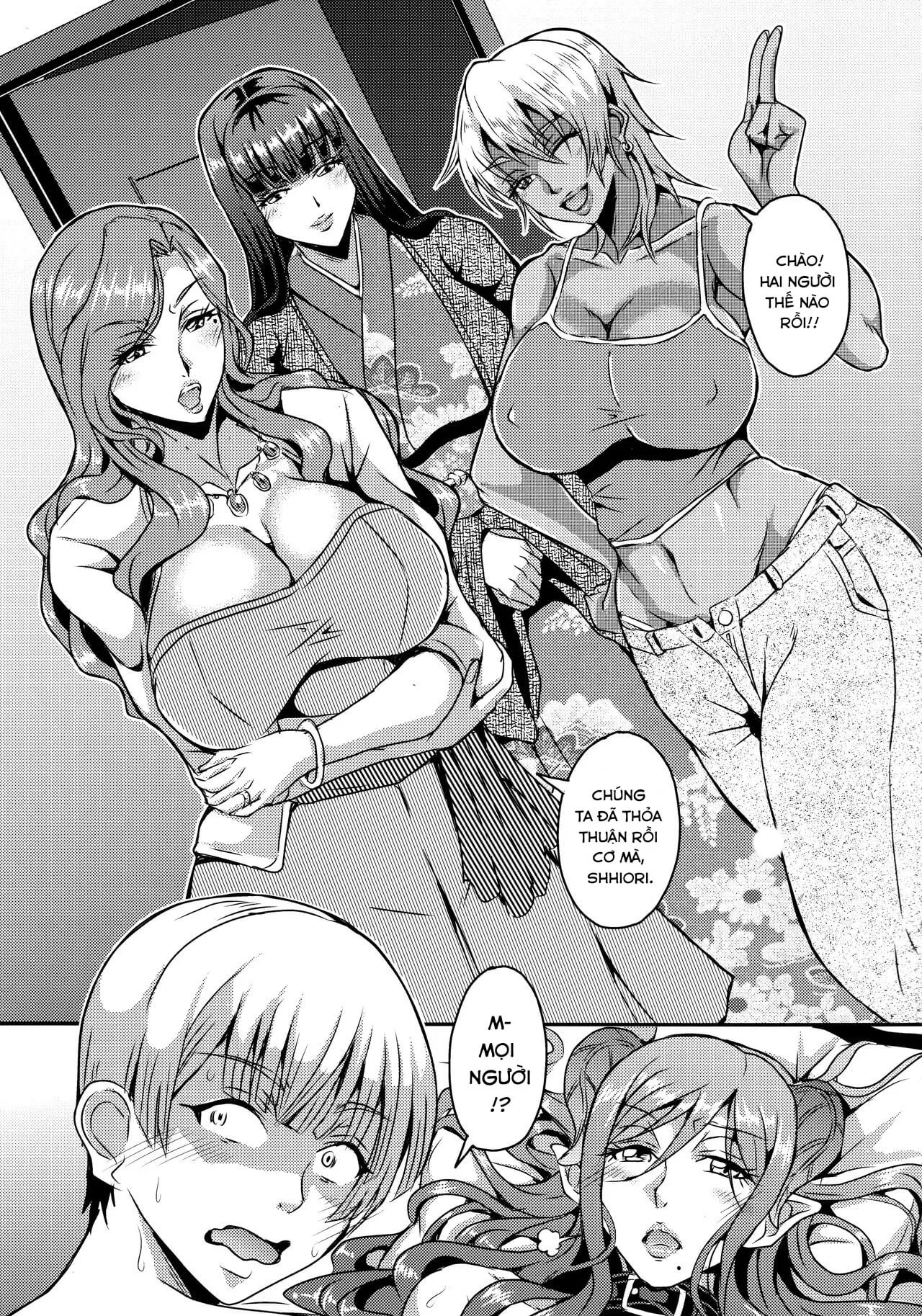 HentaiVN.net - Ảnh 26 - Cô nội trợ nhà bên là succubus [Oku-sama wa Succubus] - Oneshot