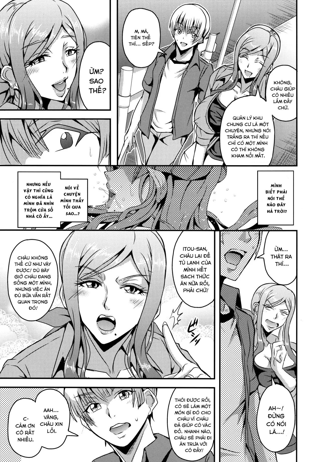 HentaiVN.net - Ảnh 6 - Cô nội trợ nhà bên là succubus [Oku-sama wa Succubus] - Oneshot