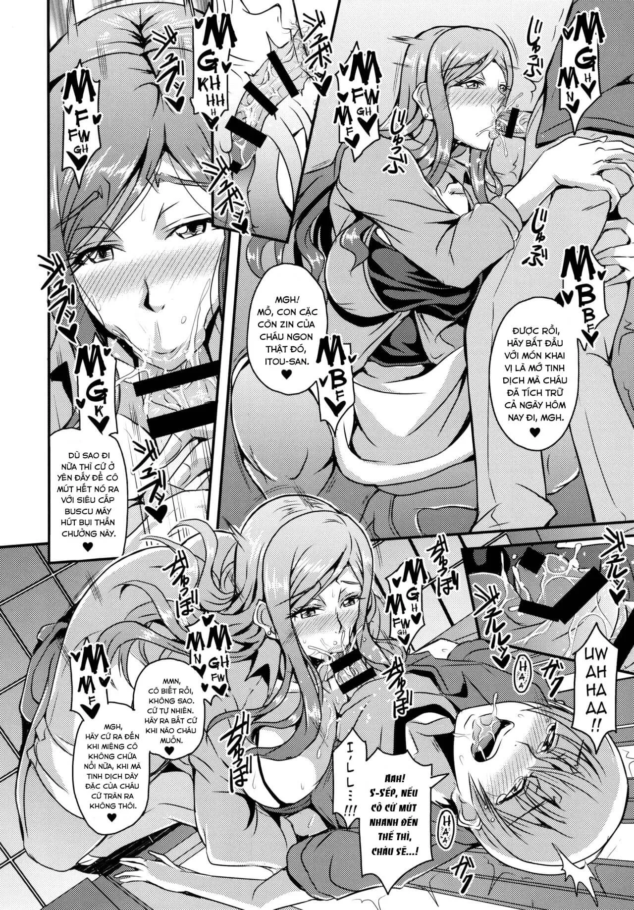 HentaiVN.net - Ảnh 9 - Cô nội trợ nhà bên là succubus [Oku-sama wa Succubus] - Oneshot