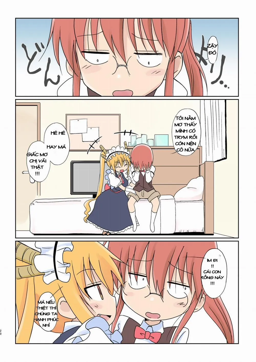 HentaiVN.net - Ảnh 20 - Magejun 40 (Kobayashi-san-chi no Maid Dragon) - Oneshot