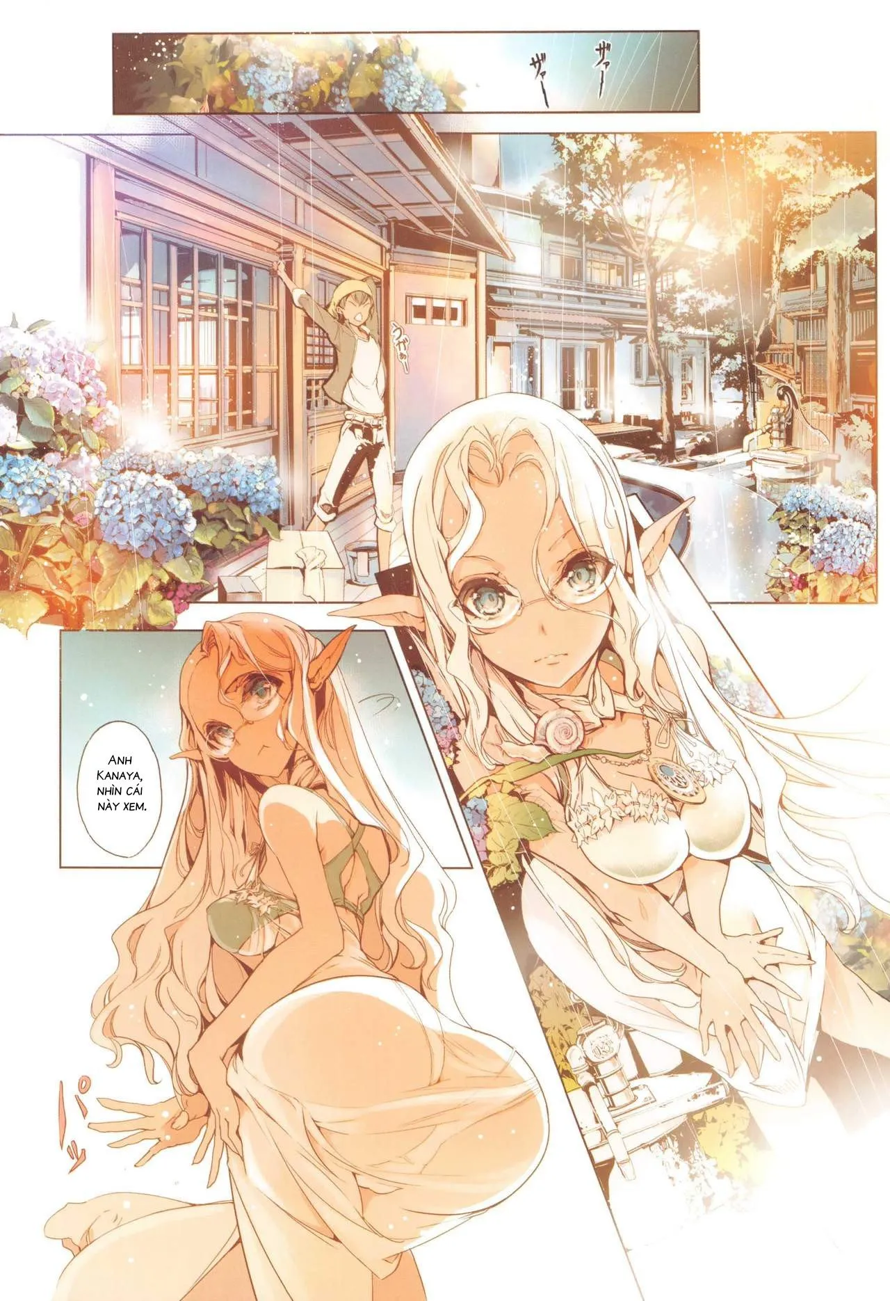 HentaiVN.net - Ảnh 8 - Cô Vợ Yêu Tinh [Elven Bride] - Chap 0 (Short)