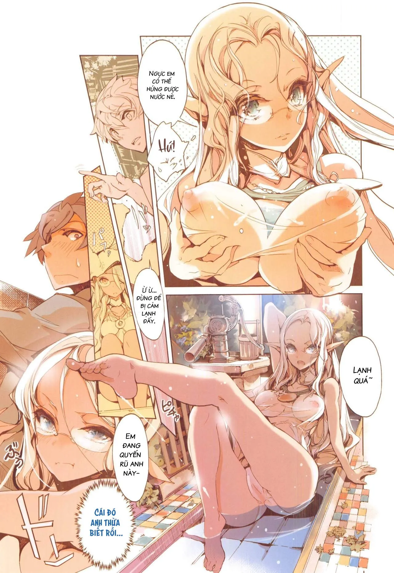 HentaiVN.net - Ảnh 9 - Cô Vợ Yêu Tinh [Elven Bride] - Chap 0 (Short)