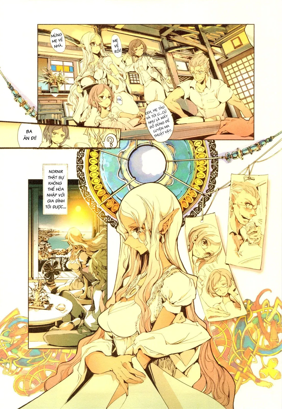 HentaiVN.net - Ảnh 17 - Cô Vợ Yêu Tinh [Elven Bride] - Tiền Truyện: Kanaya x Norn