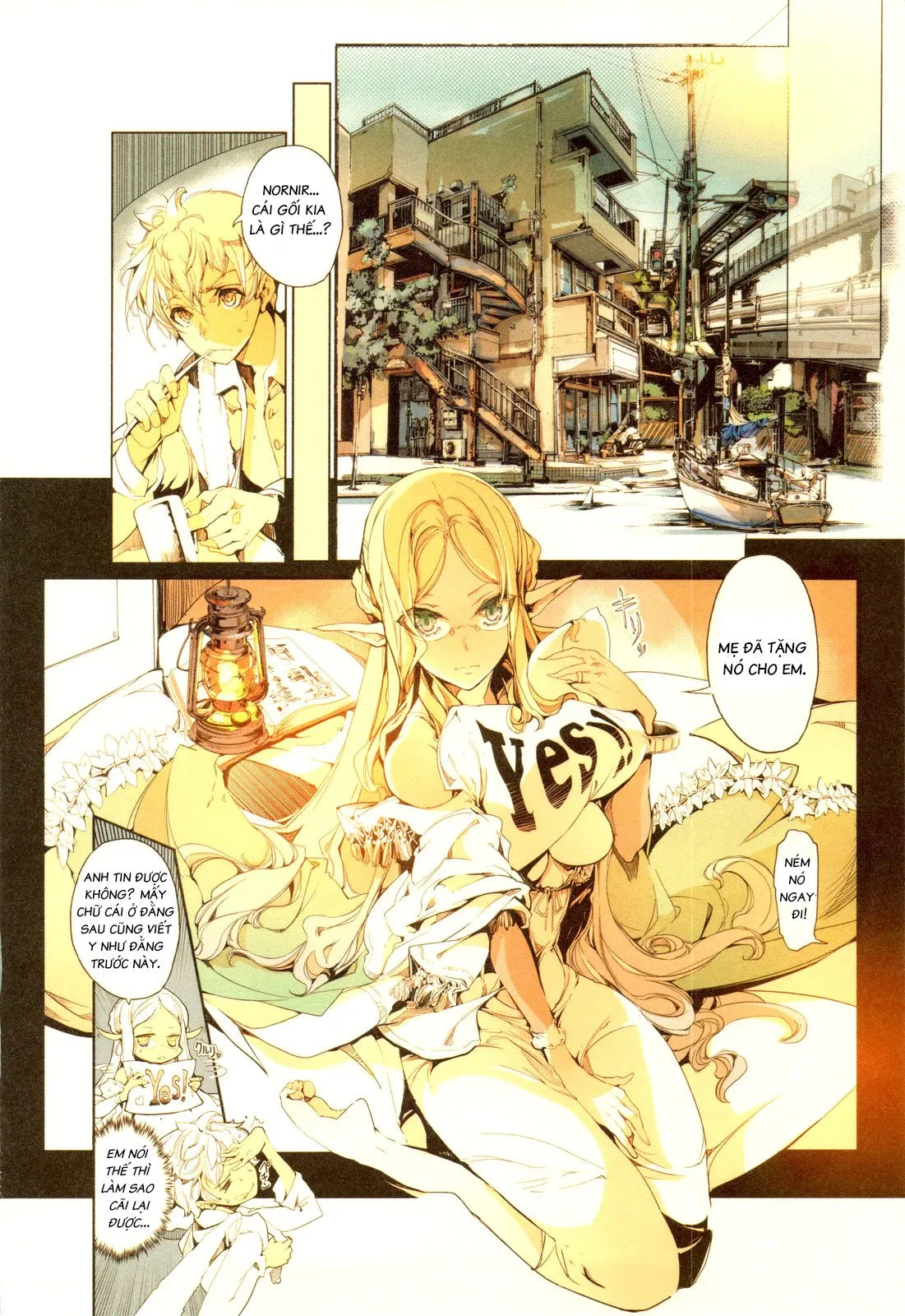 HentaiVN.net - Ảnh 21 - Cô Vợ Yêu Tinh [Elven Bride] - Tiền Truyện: Kanaya x Norn