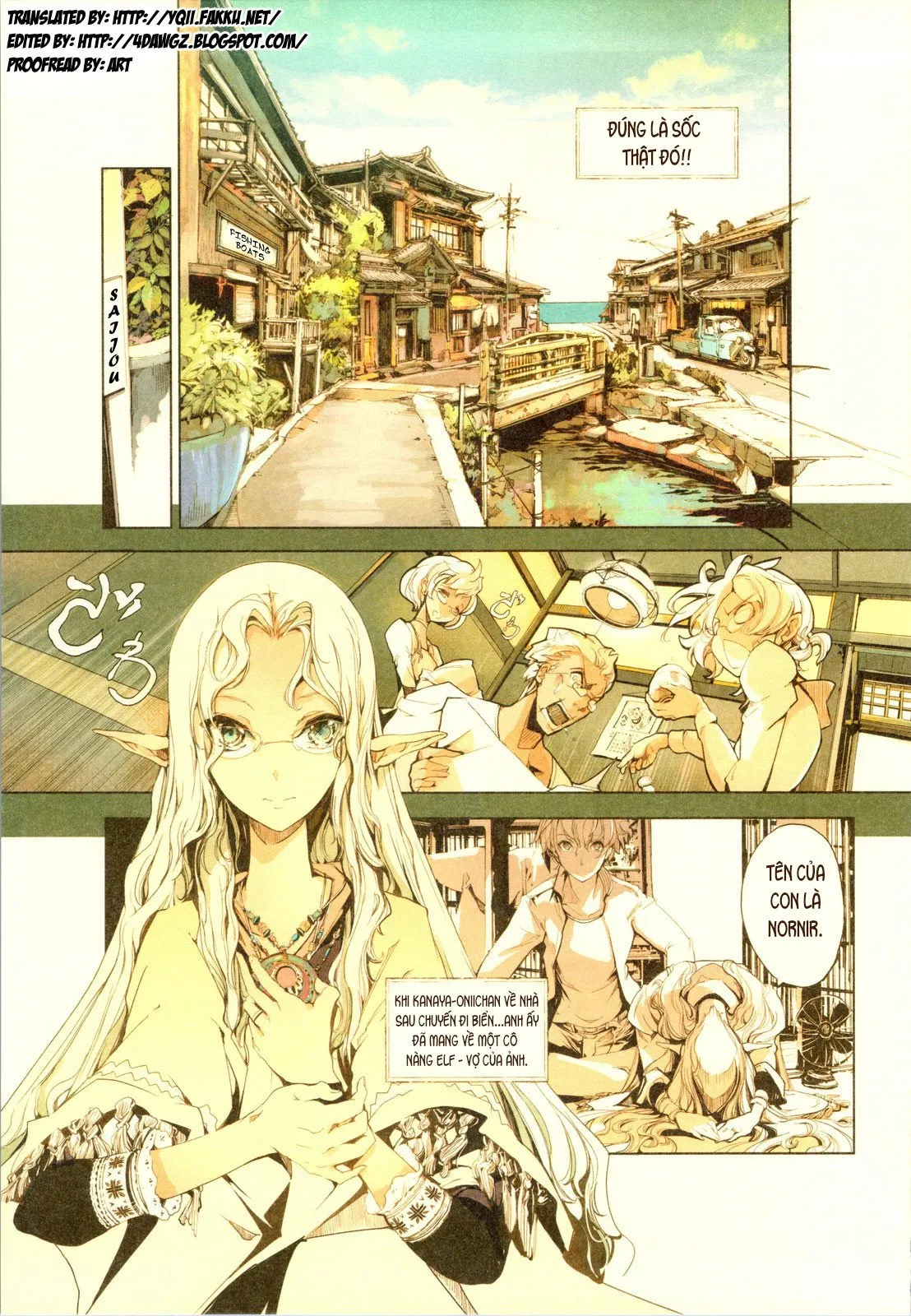 HentaiVN.net - Ảnh 8 - Cô Vợ Yêu Tinh [Elven Bride] - Tiền Truyện: Kanaya x Norn