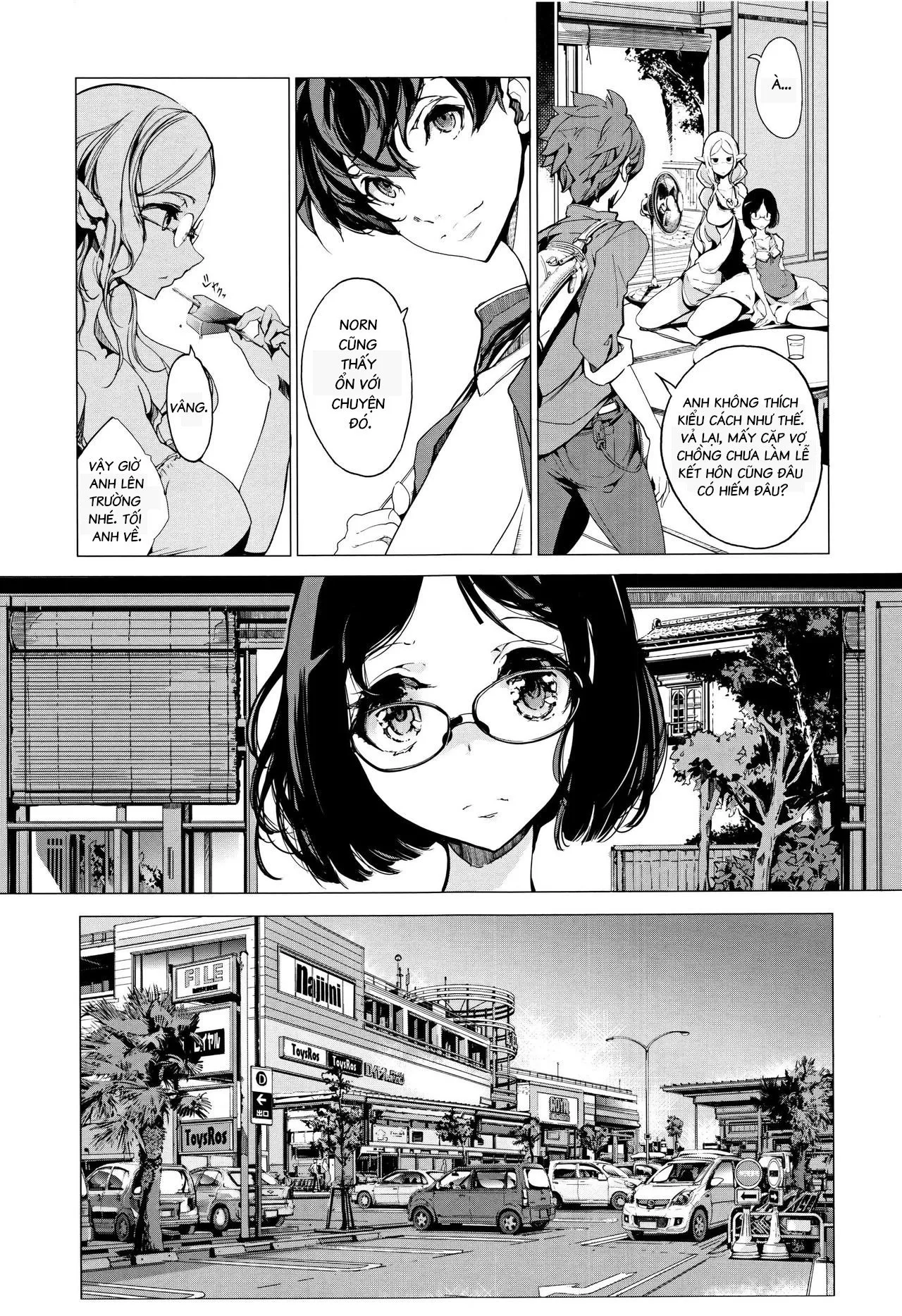 HentaiVN.net - Ảnh 10 - Cô Vợ Yêu Tinh [Elven Bride] - Chap 1