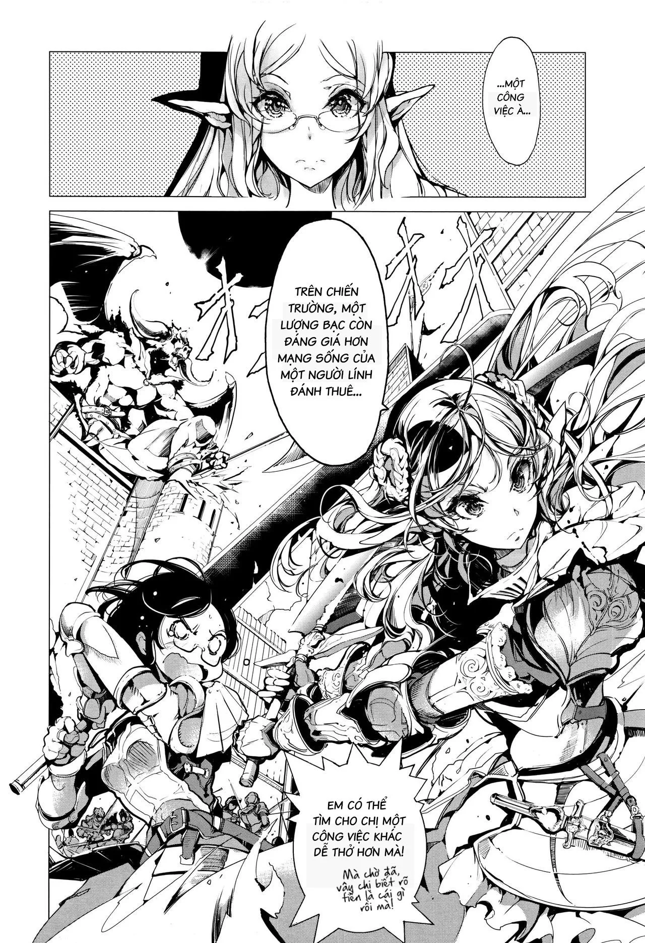 HentaiVN.net - Ảnh 13 - Cô Vợ Yêu Tinh [Elven Bride] - Chap 1