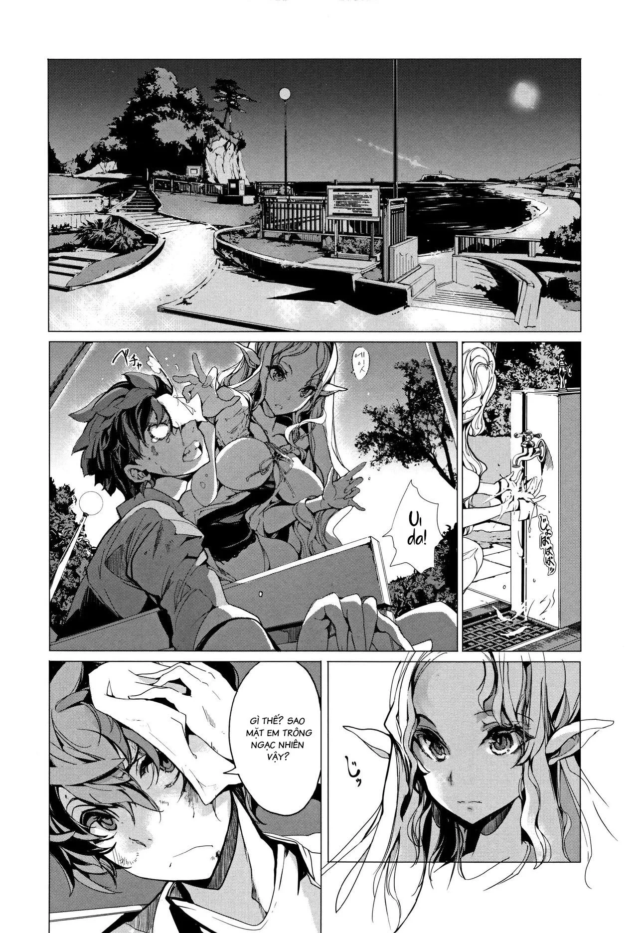 HentaiVN.net - Ảnh 23 - Cô Vợ Yêu Tinh [Elven Bride] - Chap 1
