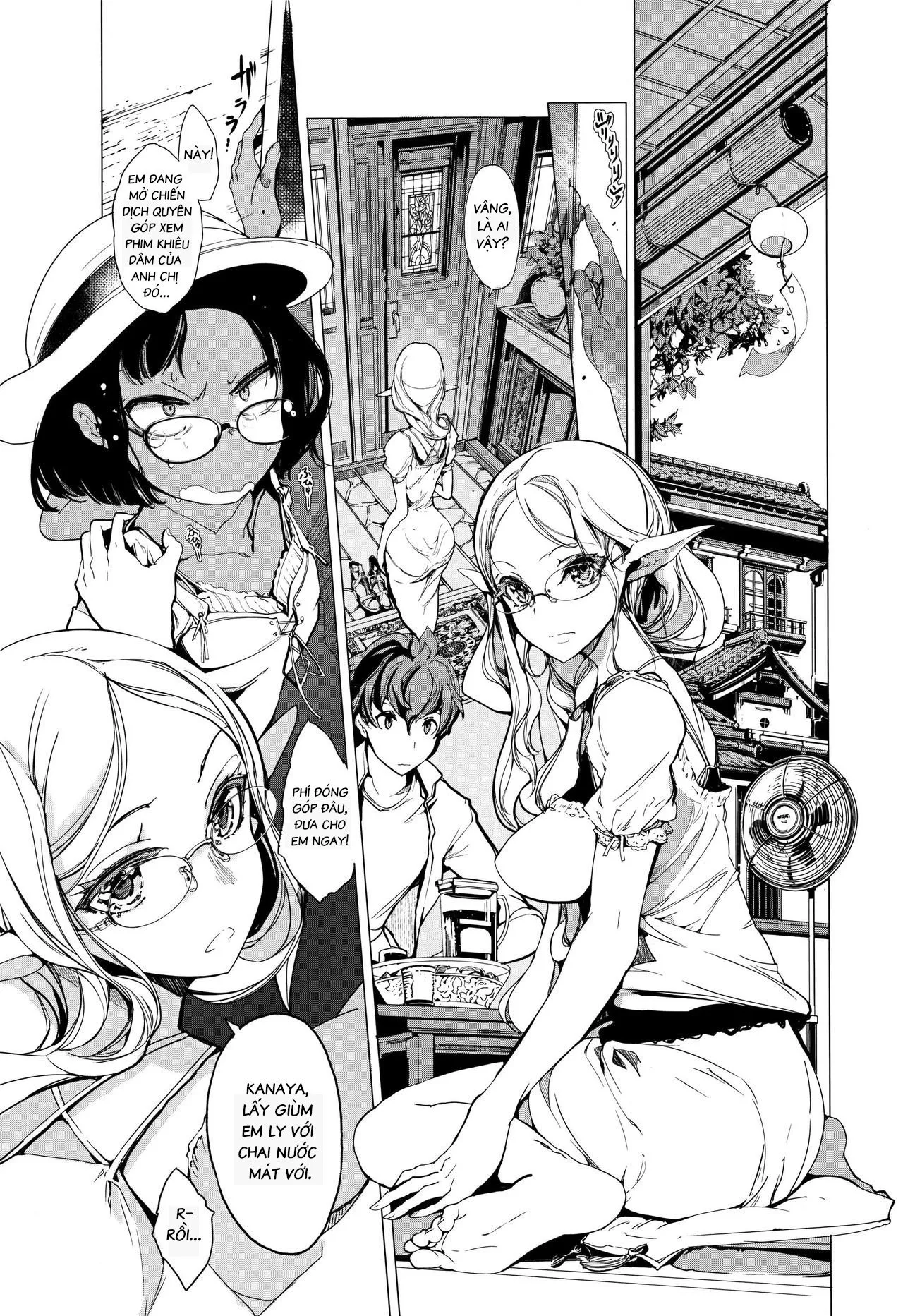 HentaiVN.net - Ảnh 8 - Cô Vợ Yêu Tinh [Elven Bride] - Chap 1