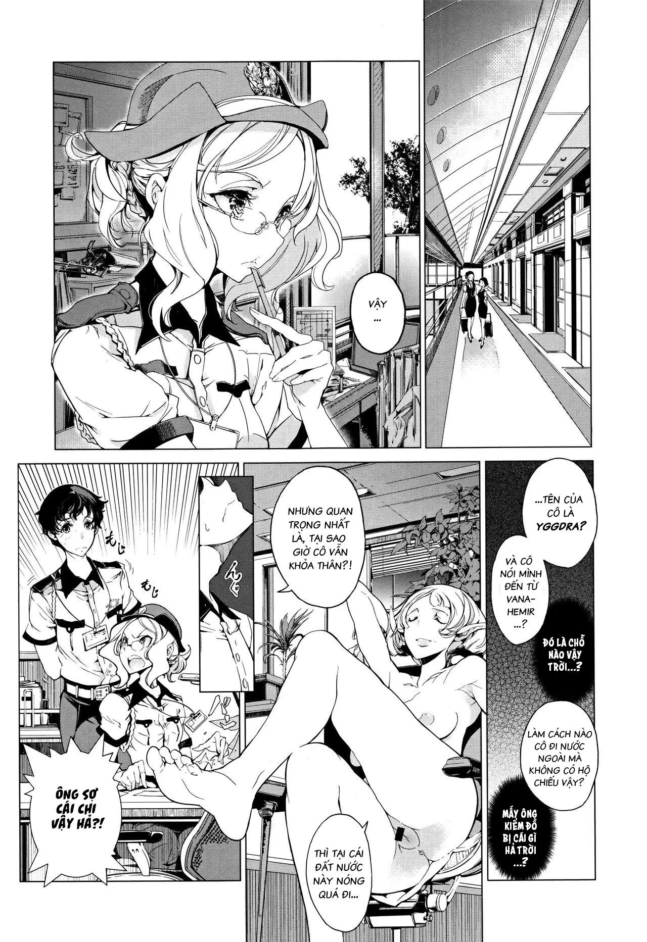 HentaiVN.net - Ảnh 8 - Cô Vợ Yêu Tinh [Elven Bride] - Chap 2