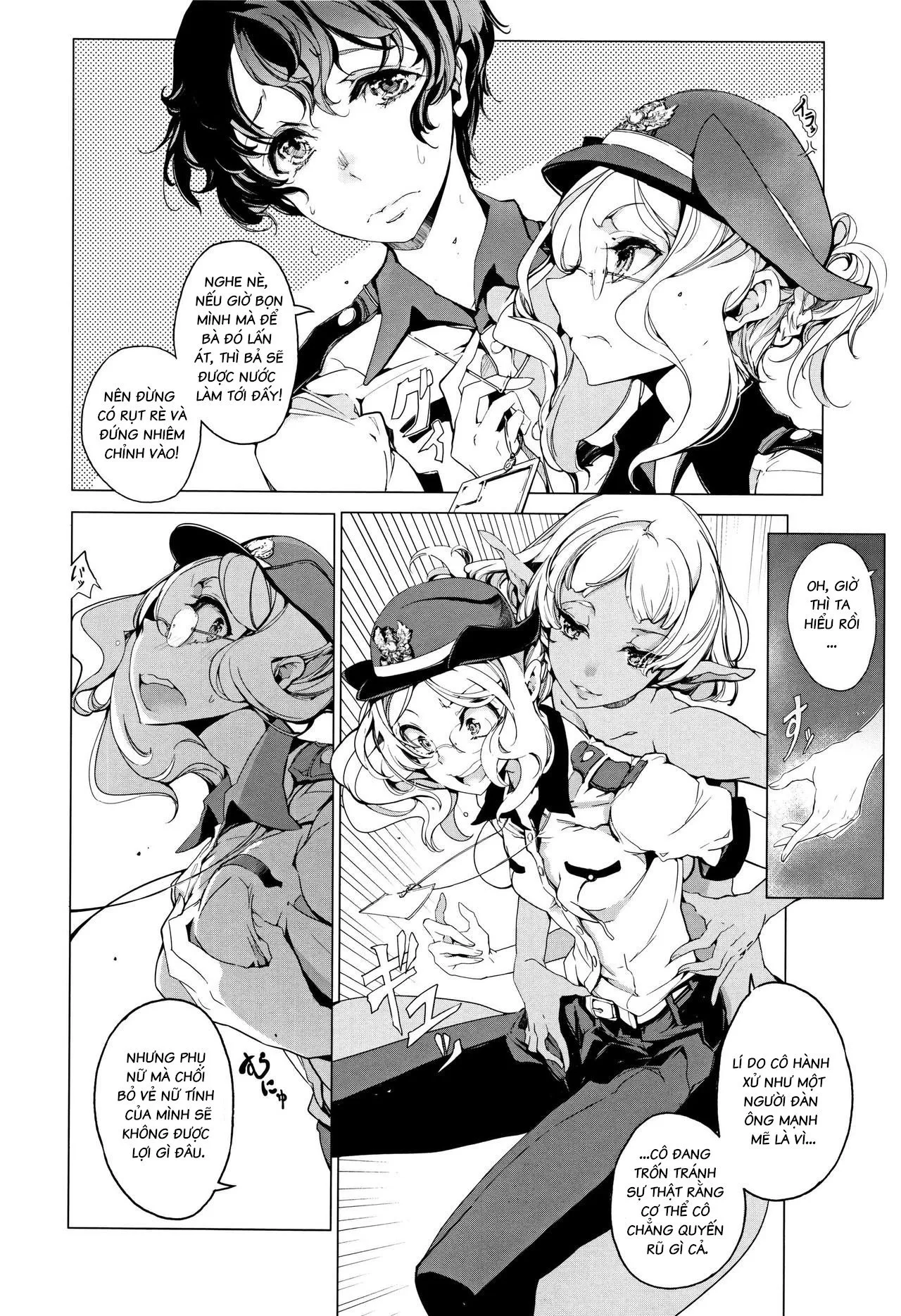 HentaiVN.net - Ảnh 9 - Cô Vợ Yêu Tinh [Elven Bride] - Chap 2