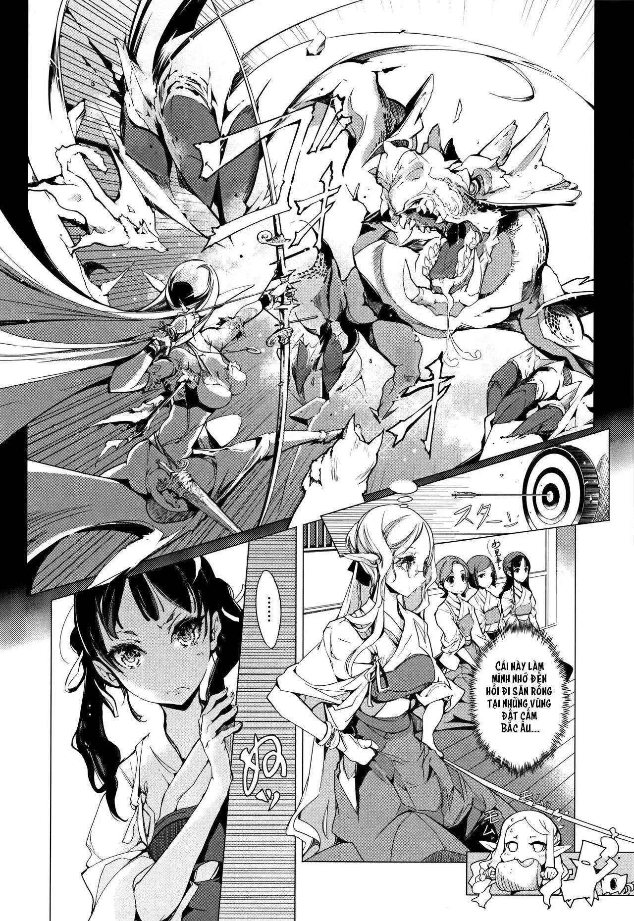 HentaiVN.net - Ảnh 4 - Cô Vợ Yêu Tinh [Elven Bride] - Chap 3