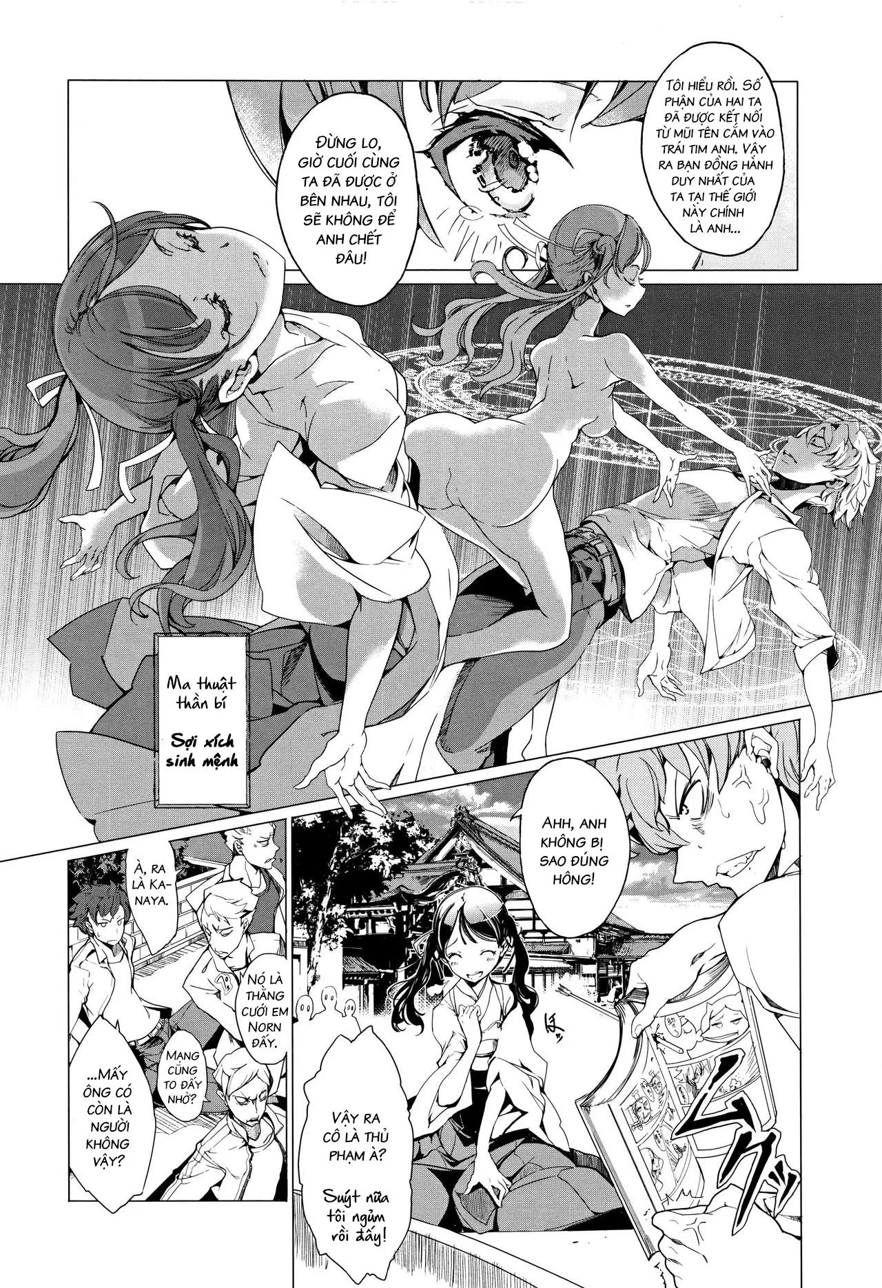 HentaiVN.net - Ảnh 8 - Cô Vợ Yêu Tinh [Elven Bride] - Chap 3