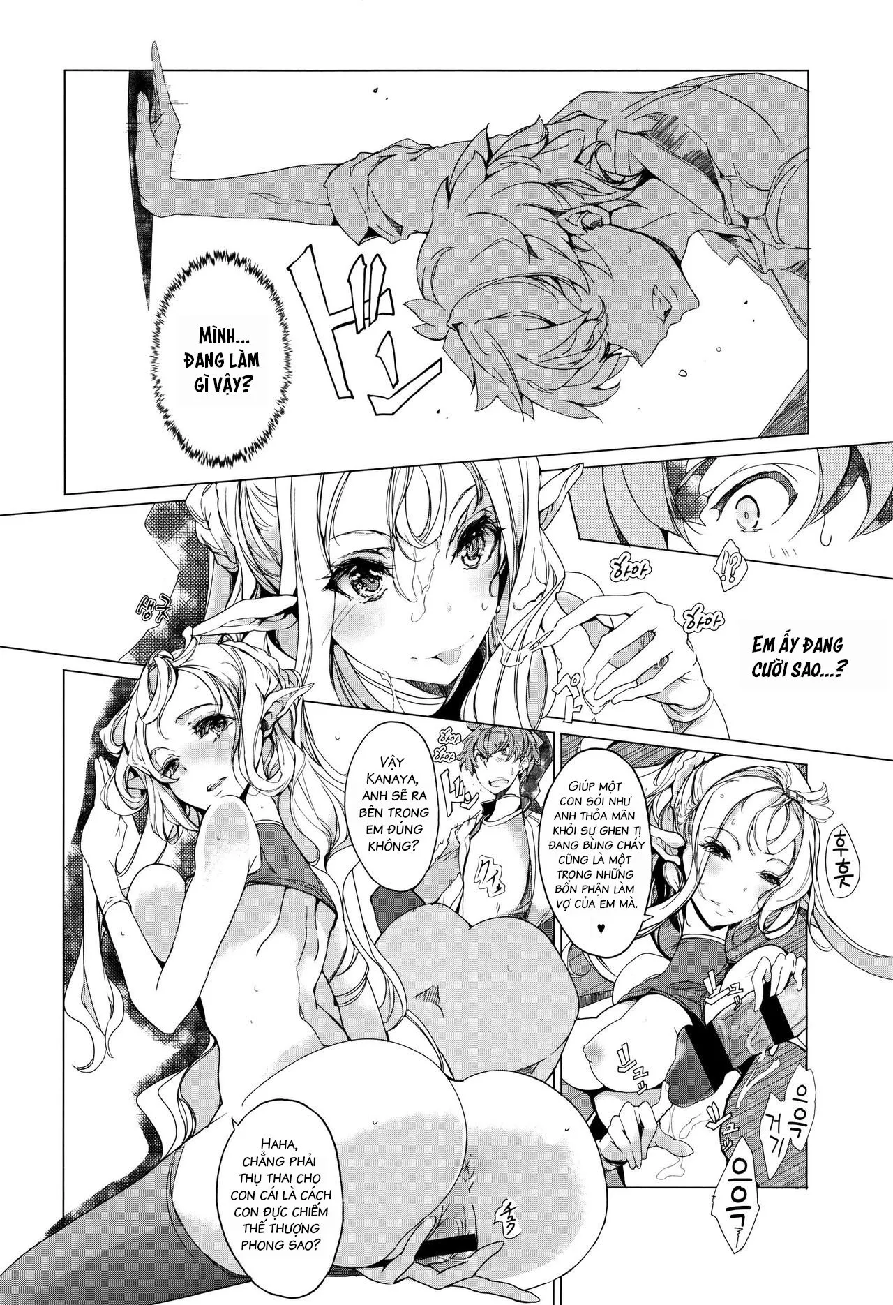 HentaiVN.net - Ảnh 10 - Cô Vợ Yêu Tinh [Elven Bride] - Chap 4 (Short)