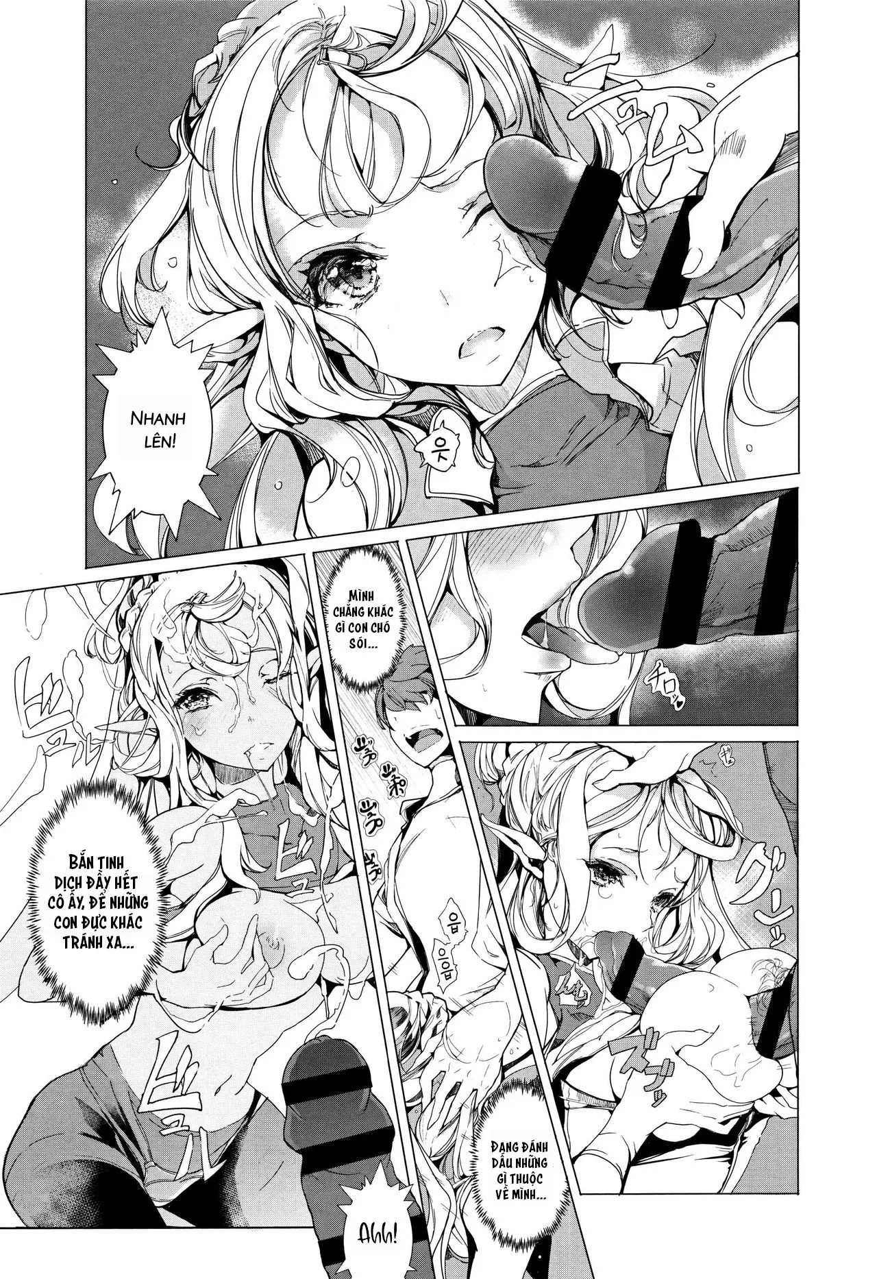 HentaiVN.net - Ảnh 9 - Cô Vợ Yêu Tinh [Elven Bride] - Chap 4 (Short)