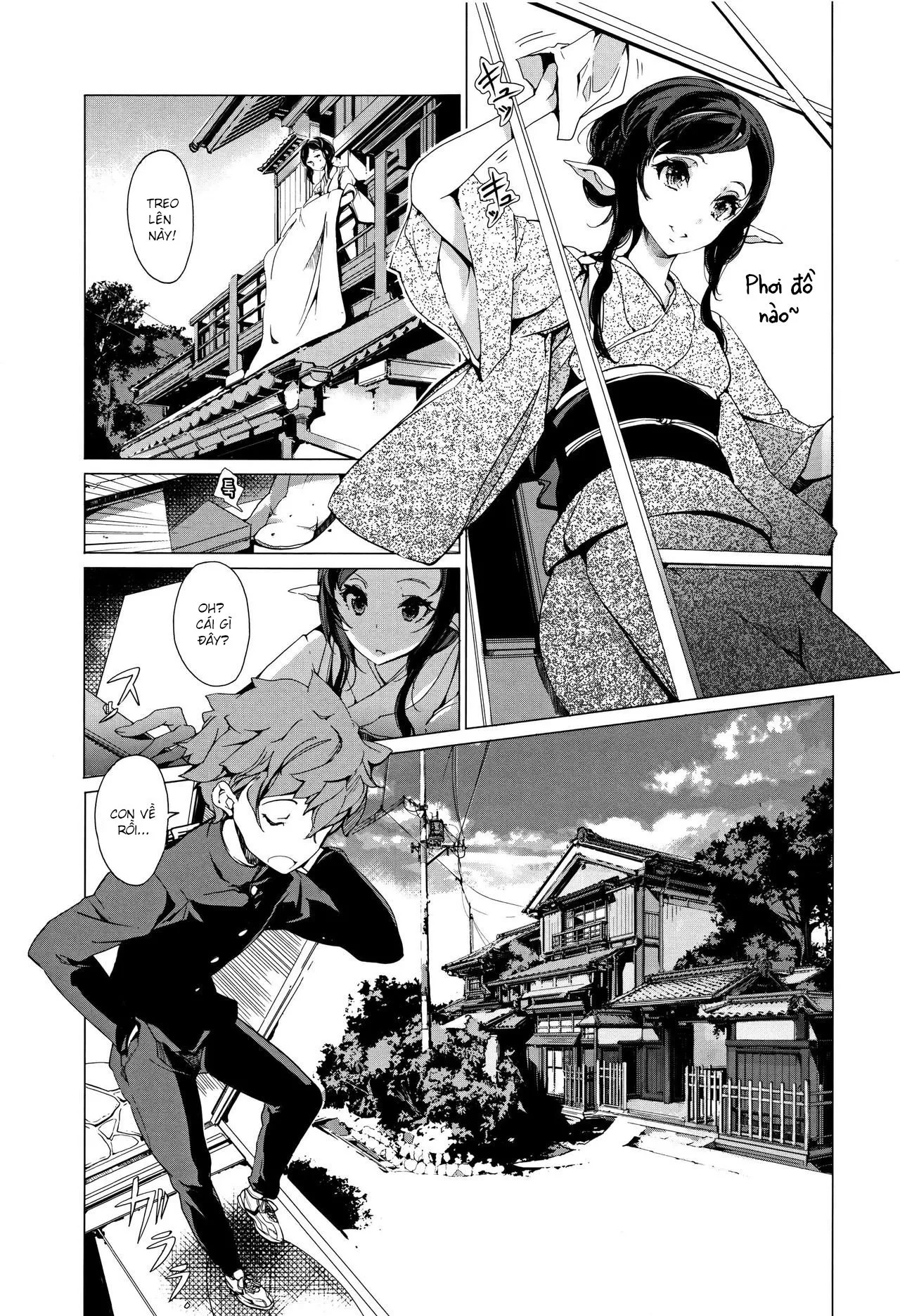 HentaiVN.net - Ảnh 10 - Cô Vợ Yêu Tinh [Elven Bride] - Chap 5